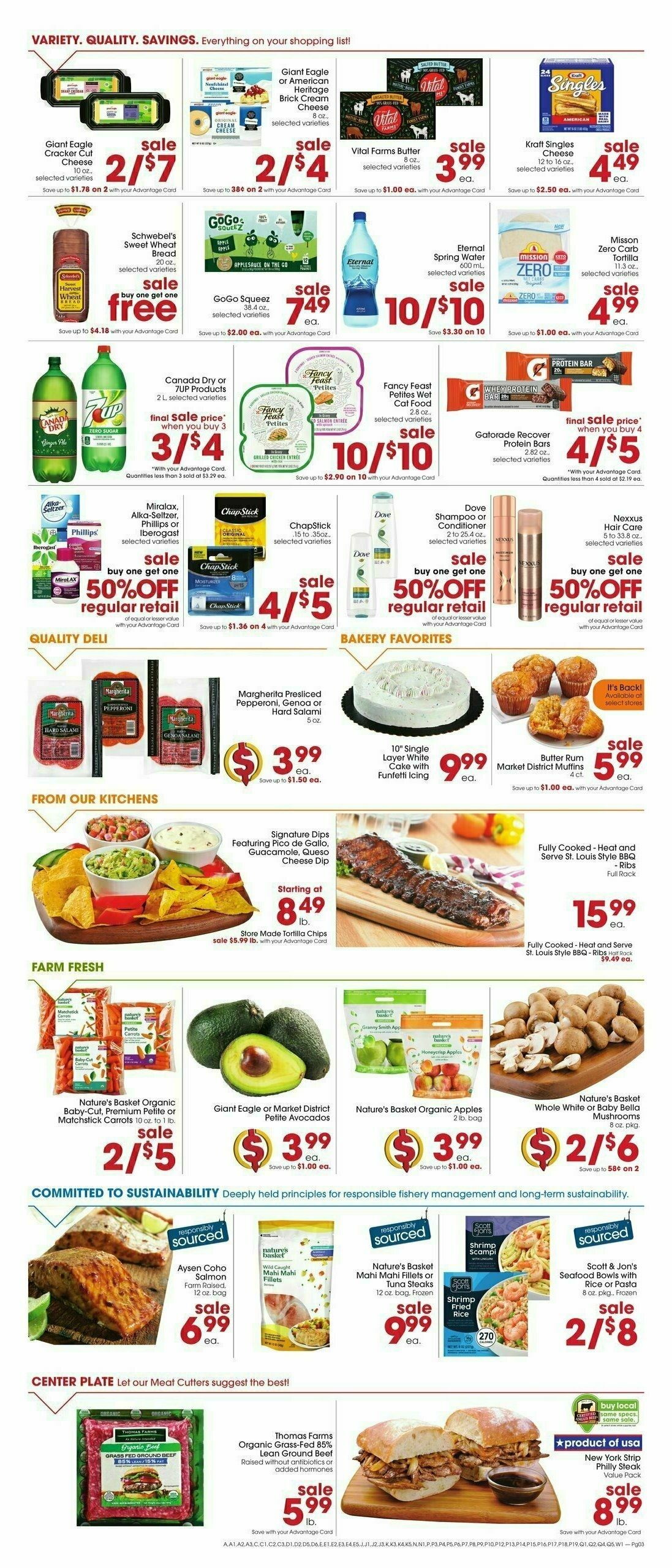 Giant Eagle Weekly Ad from January 16