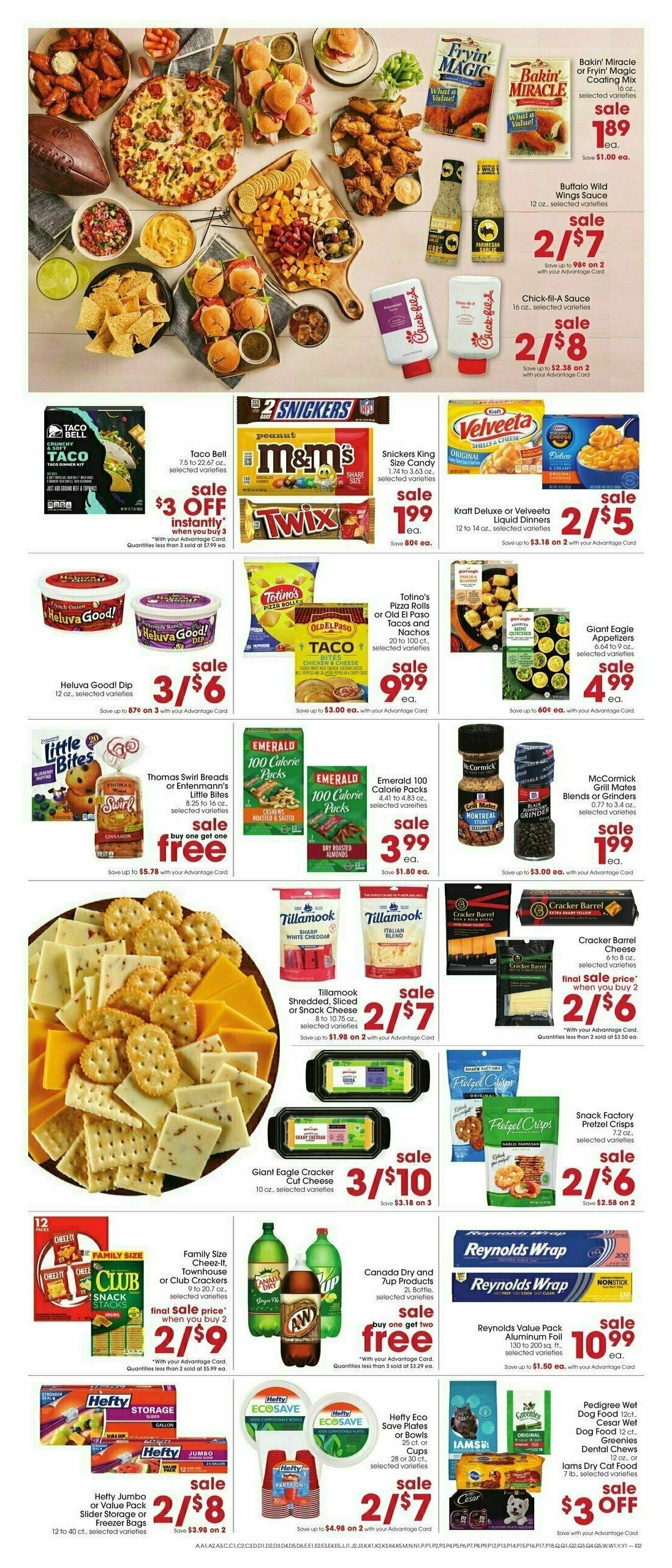 Giant Eagle Weekly Ad from January 23