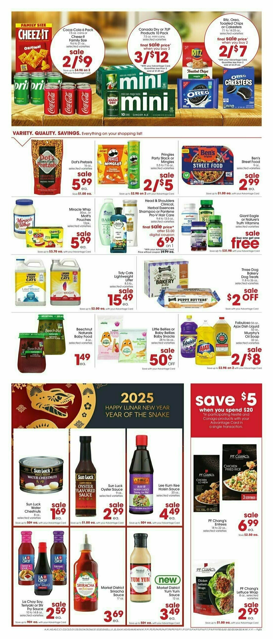 Giant Eagle Weekly Ad from January 23