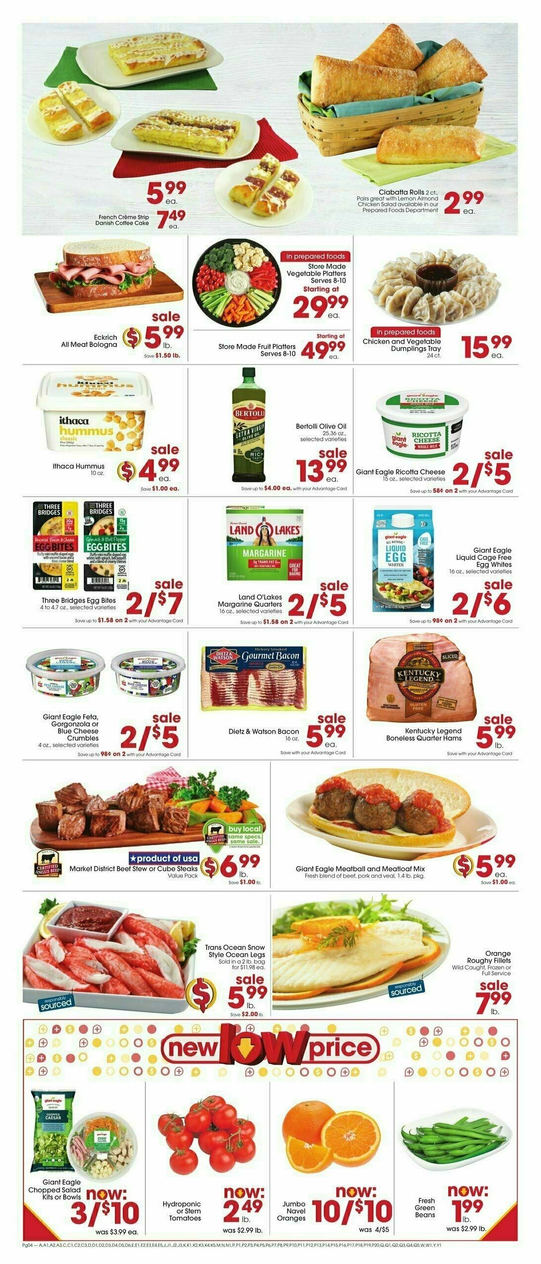 Giant Eagle Weekly Ad from January 23