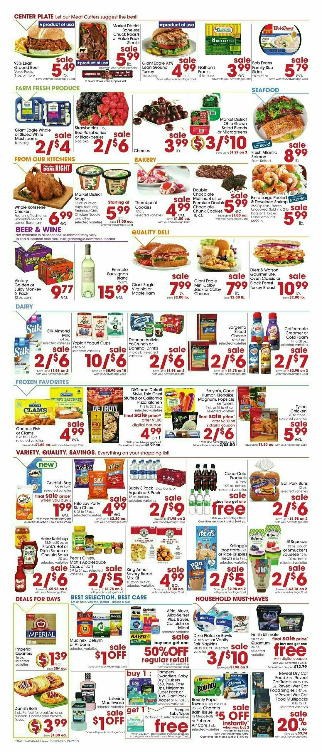 Giant Eagle Weekly Ad from January 30