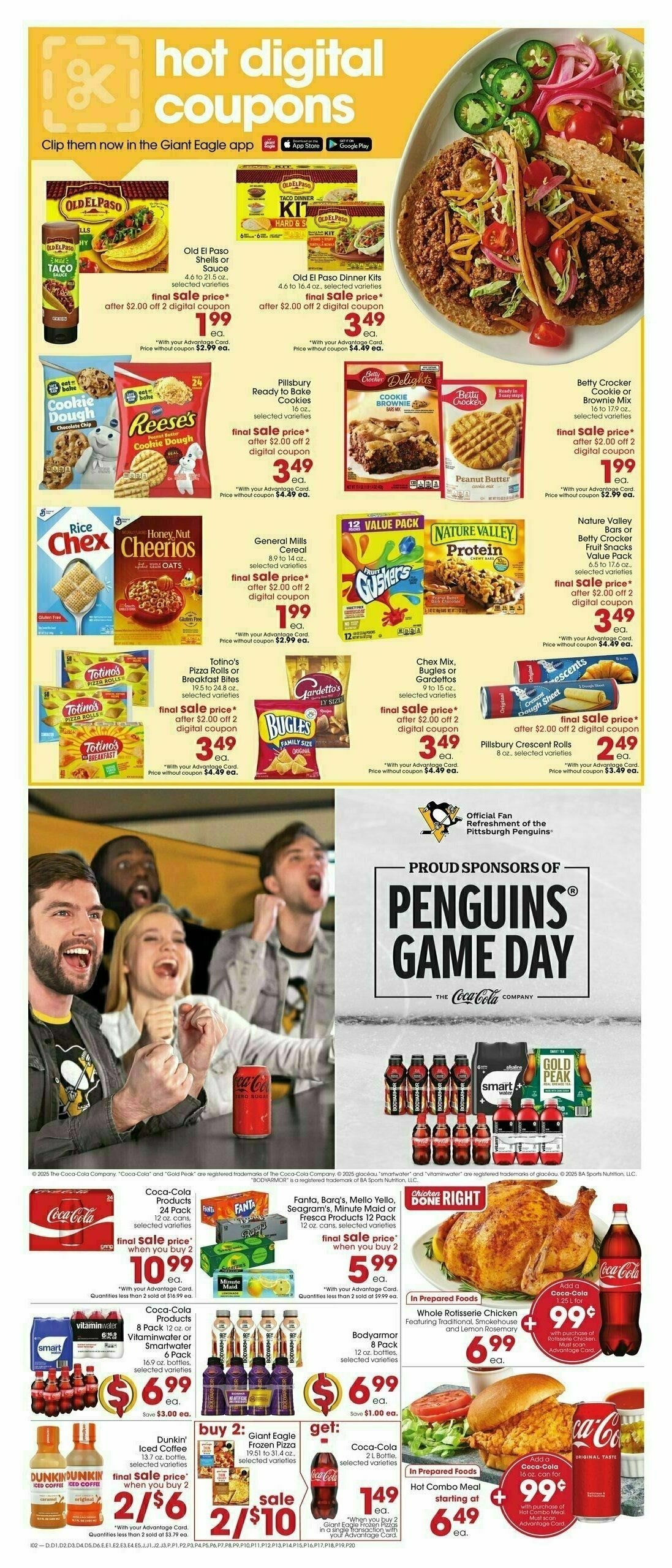 Giant Eagle Weekly Ad from January 30