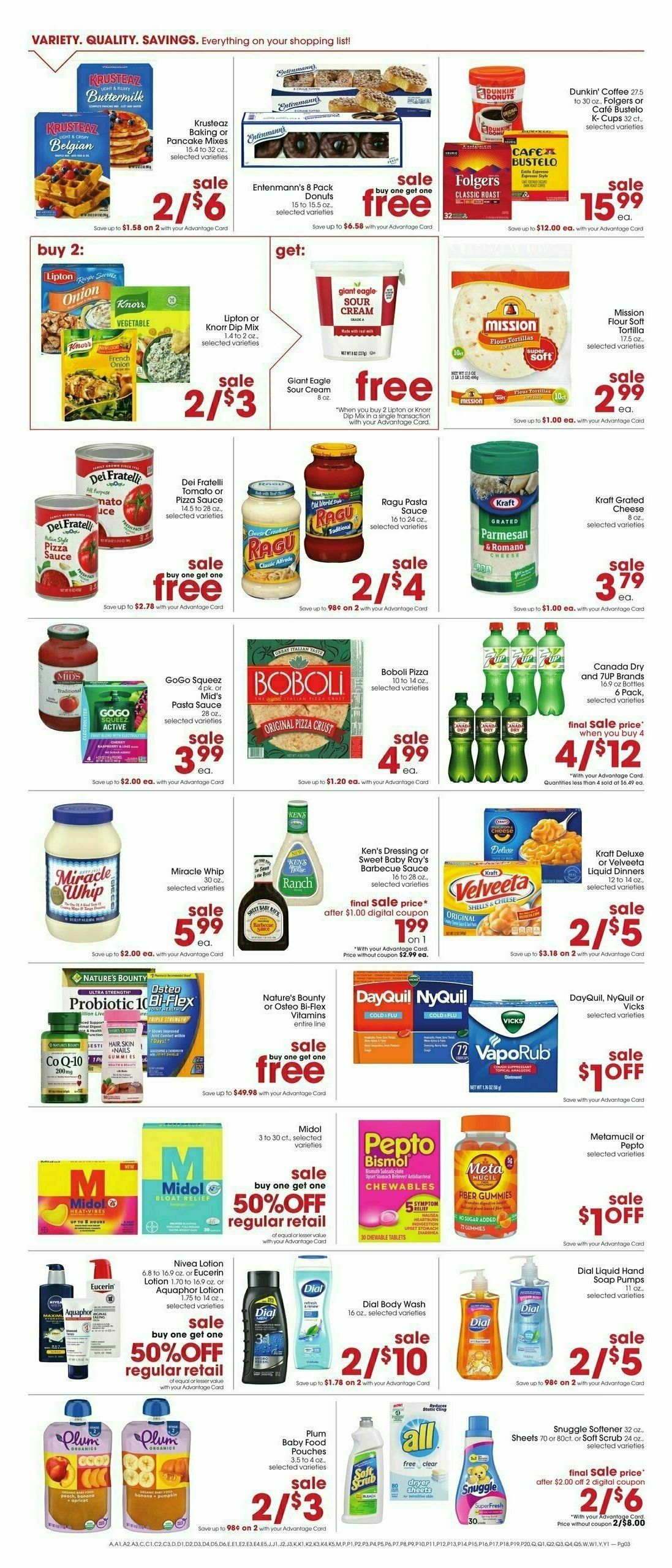 Giant Eagle Weekly Ad from January 30