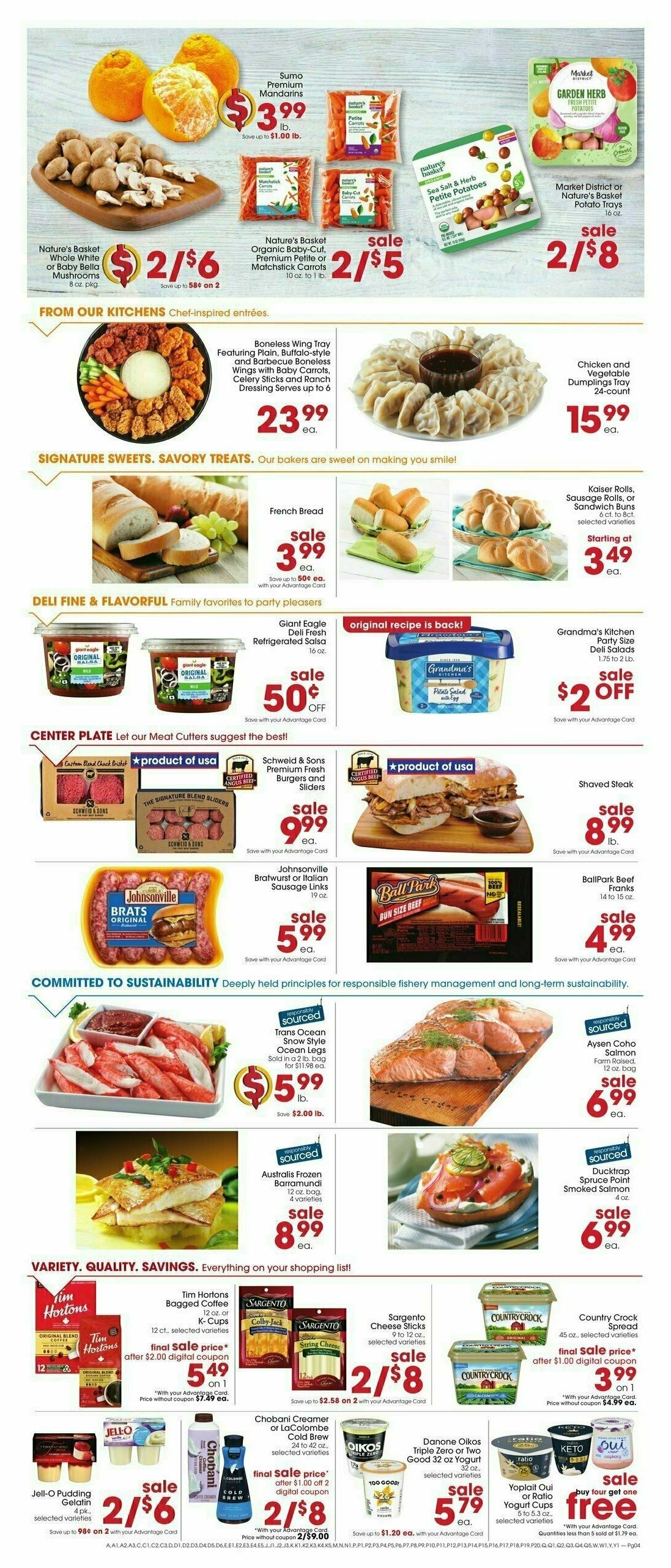 Giant Eagle Weekly Ad from February 6