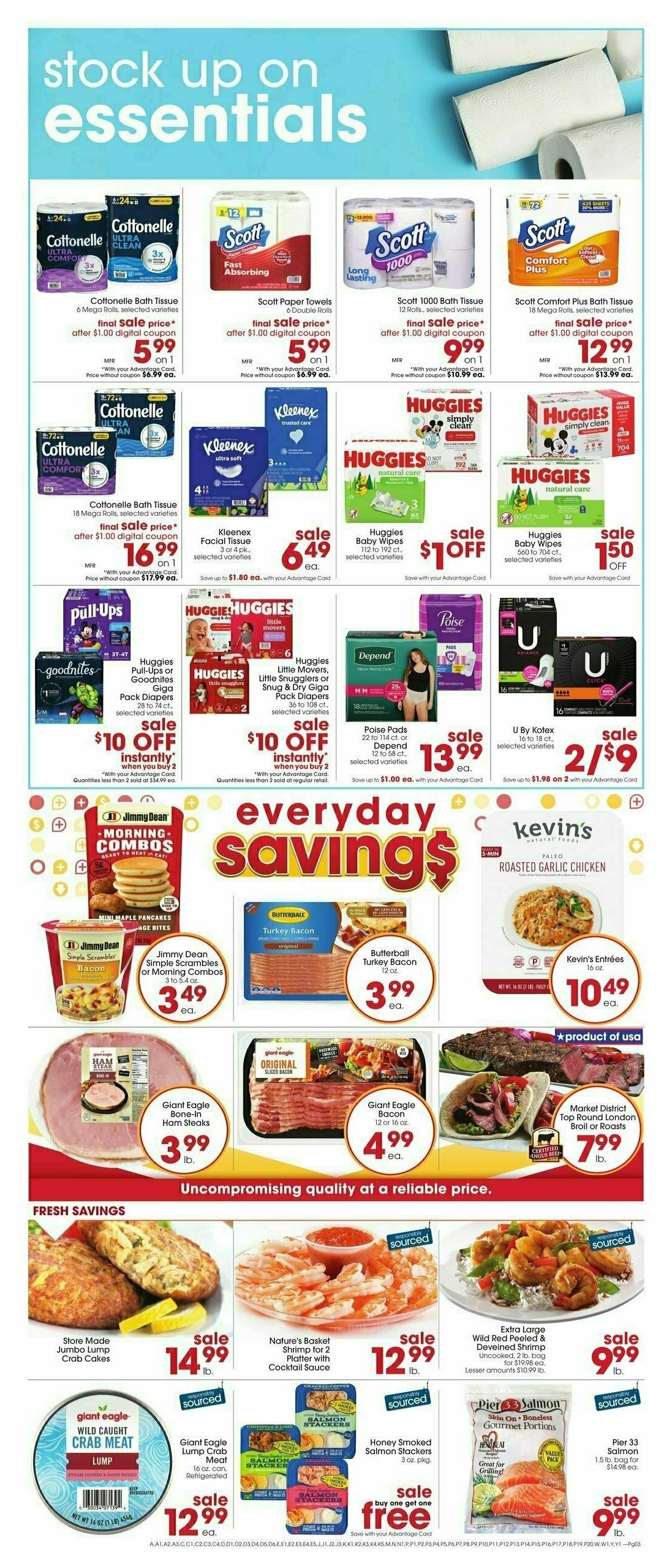 Giant Eagle Weekly Ad from February 13