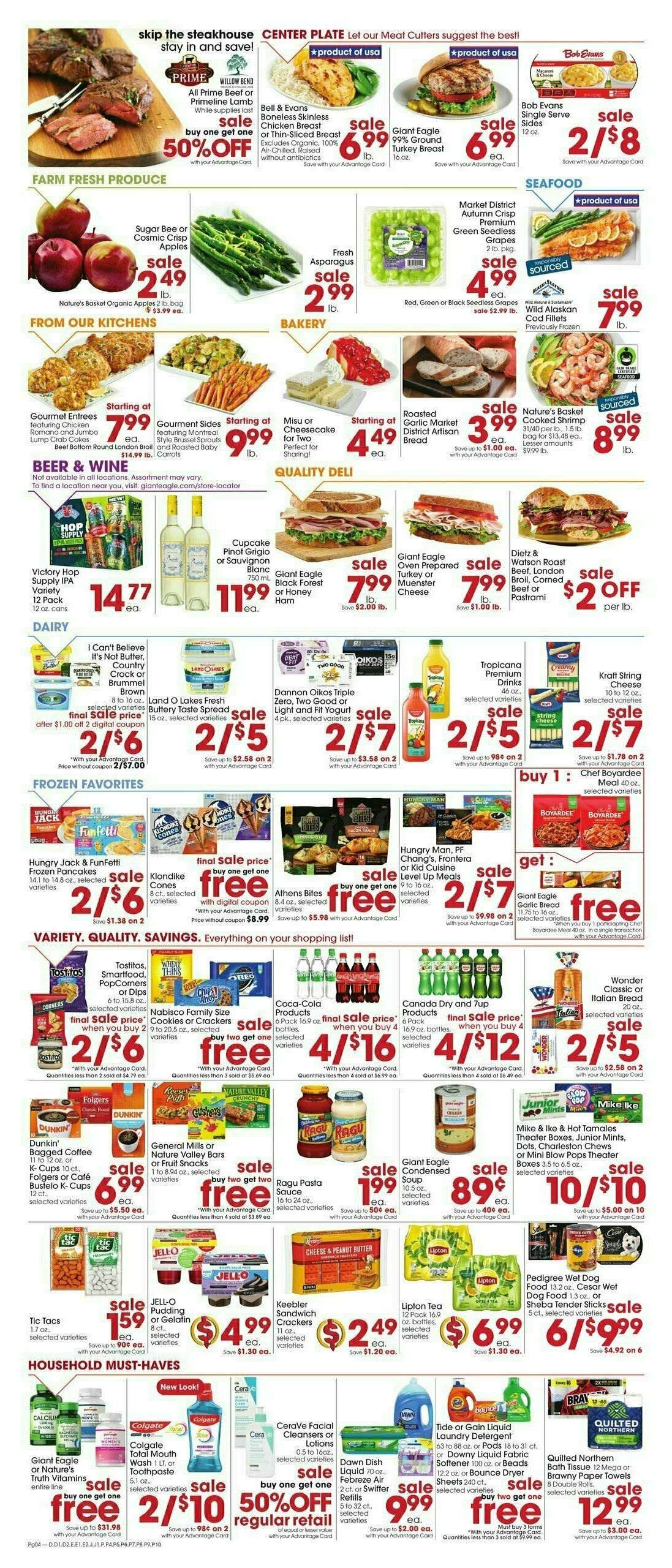 Giant Eagle Weekly Ad from February 13