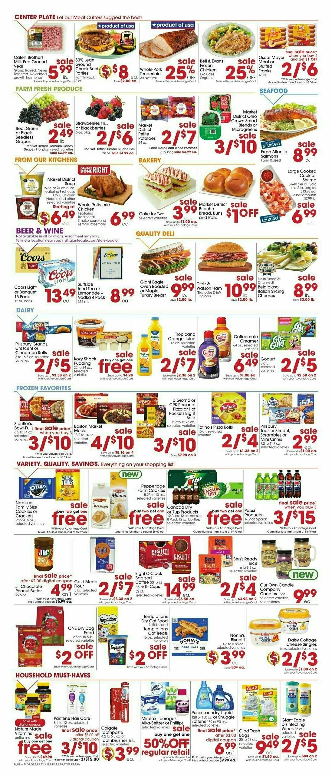 Giant Eagle Weekly Ad from February 20