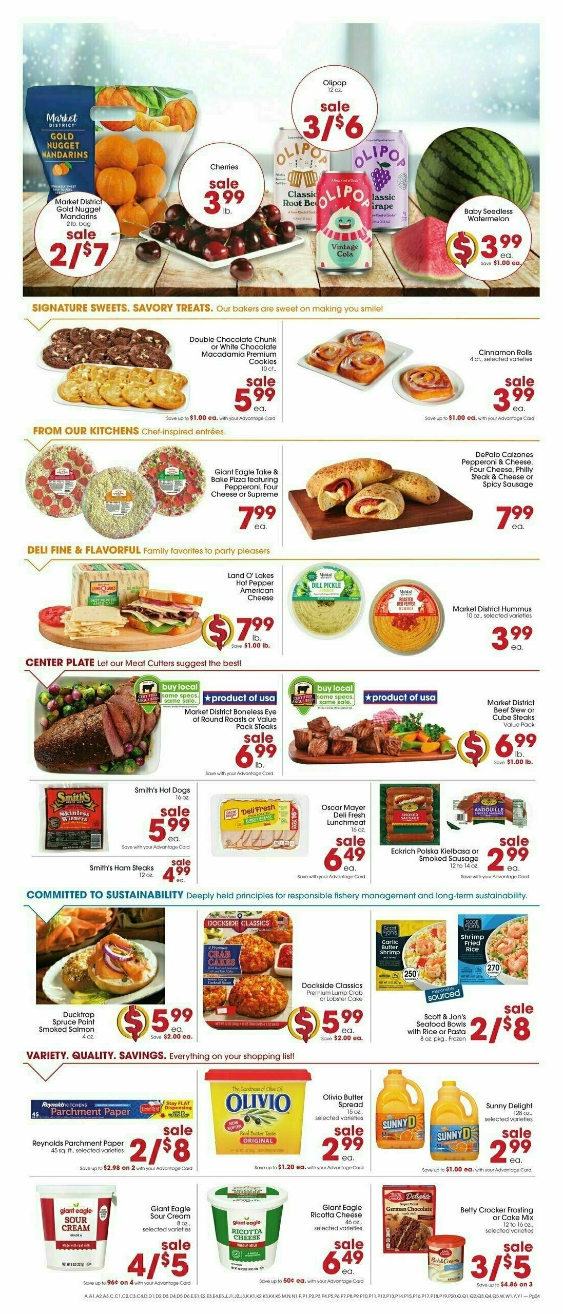 Giant Eagle Weekly Ad from February 20