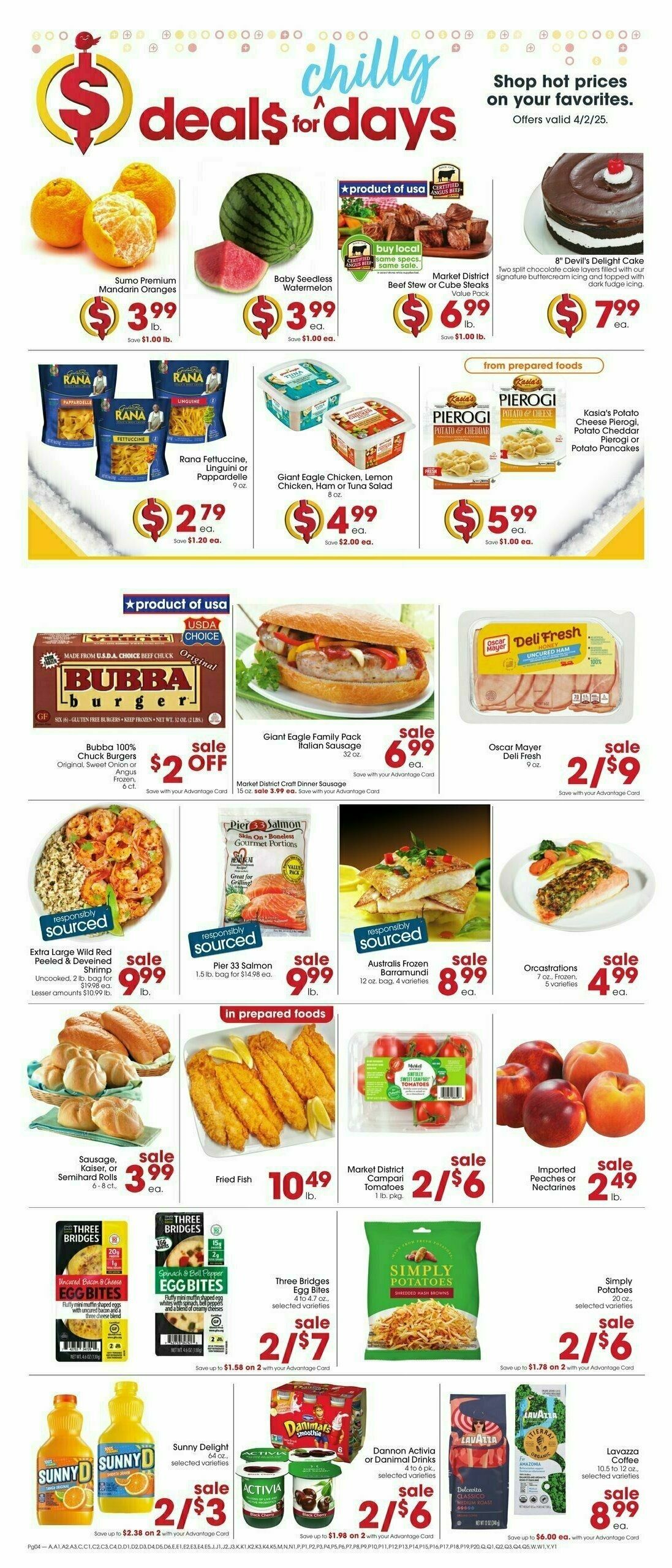Giant Eagle Weekly Ad from February 27