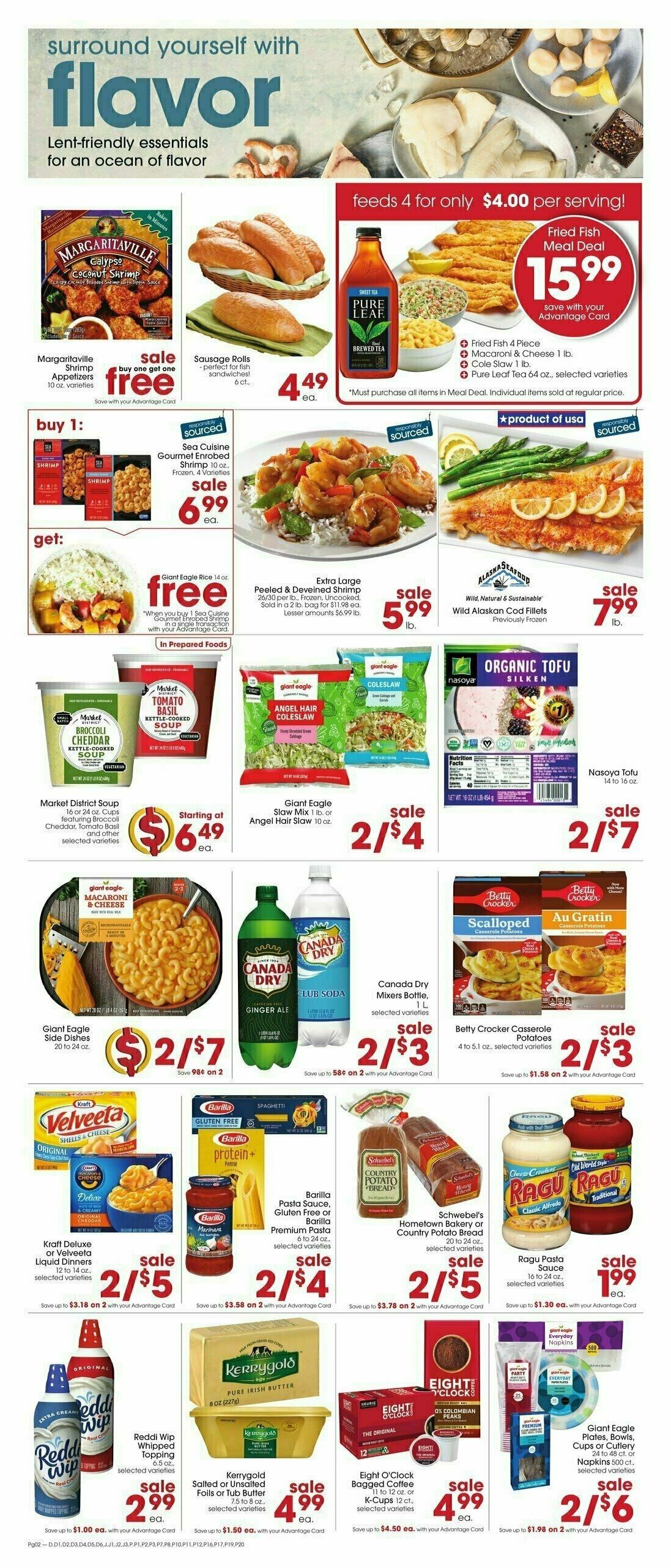 Giant Eagle Weekly Ad from March 6