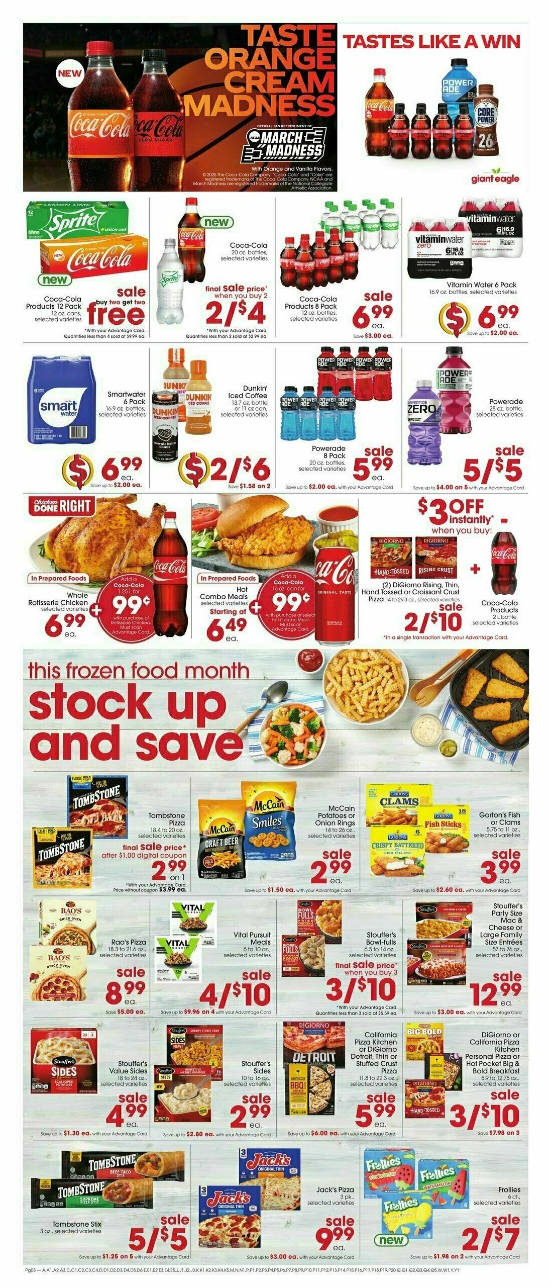 Giant Eagle Weekly Ad from March 6