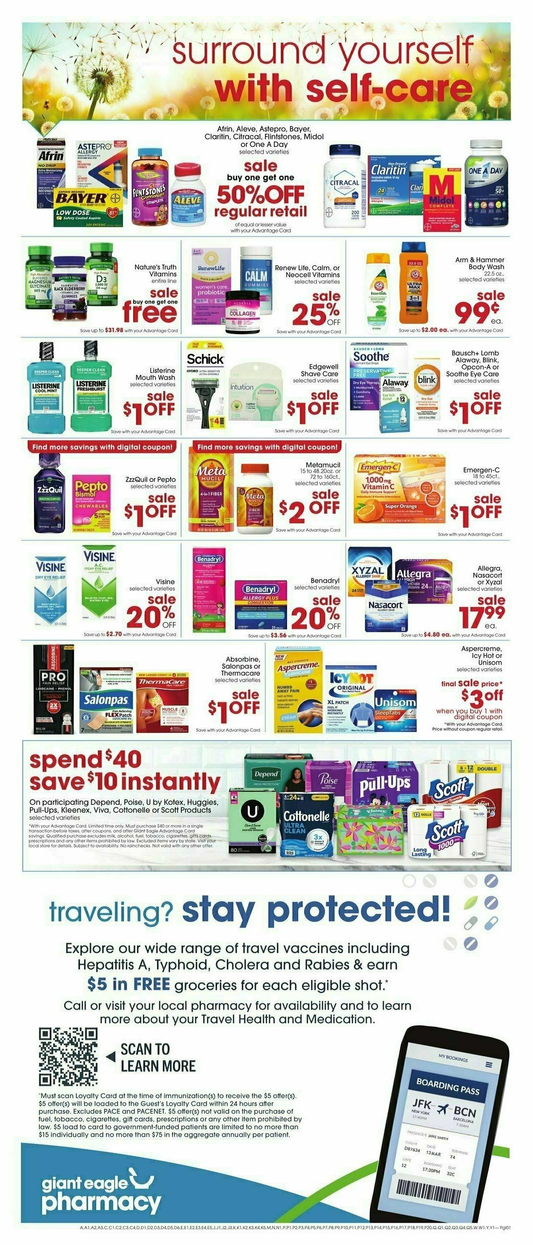 Giant Eagle Weekly Ad from March 6