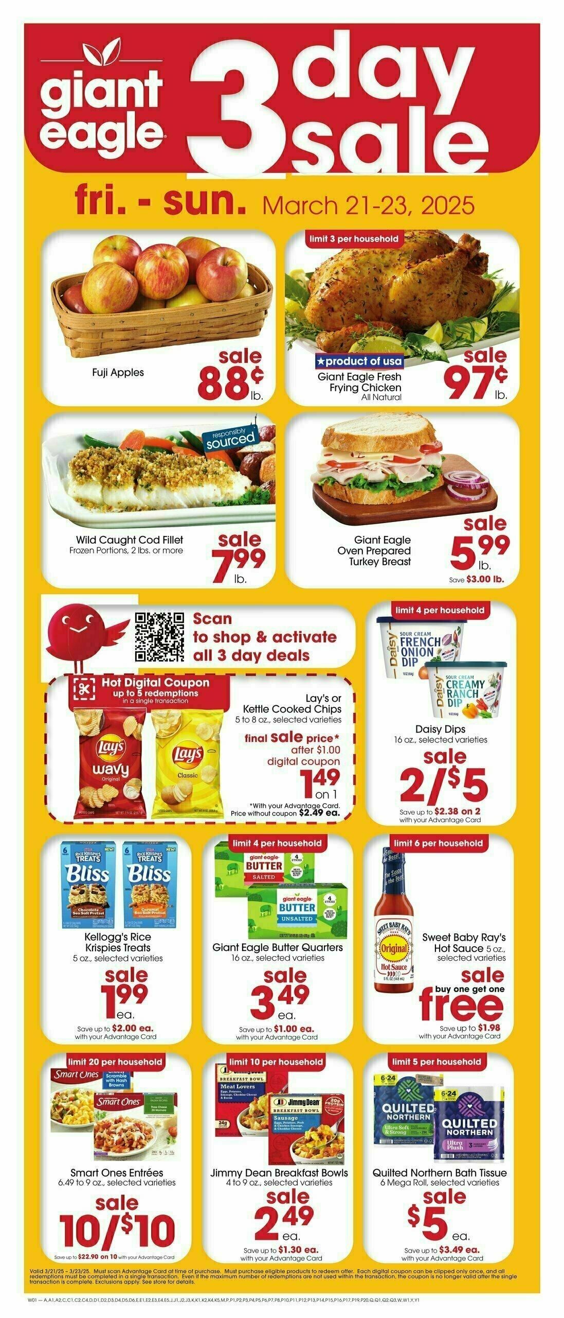 Giant Eagle Weekly Ad from March 20