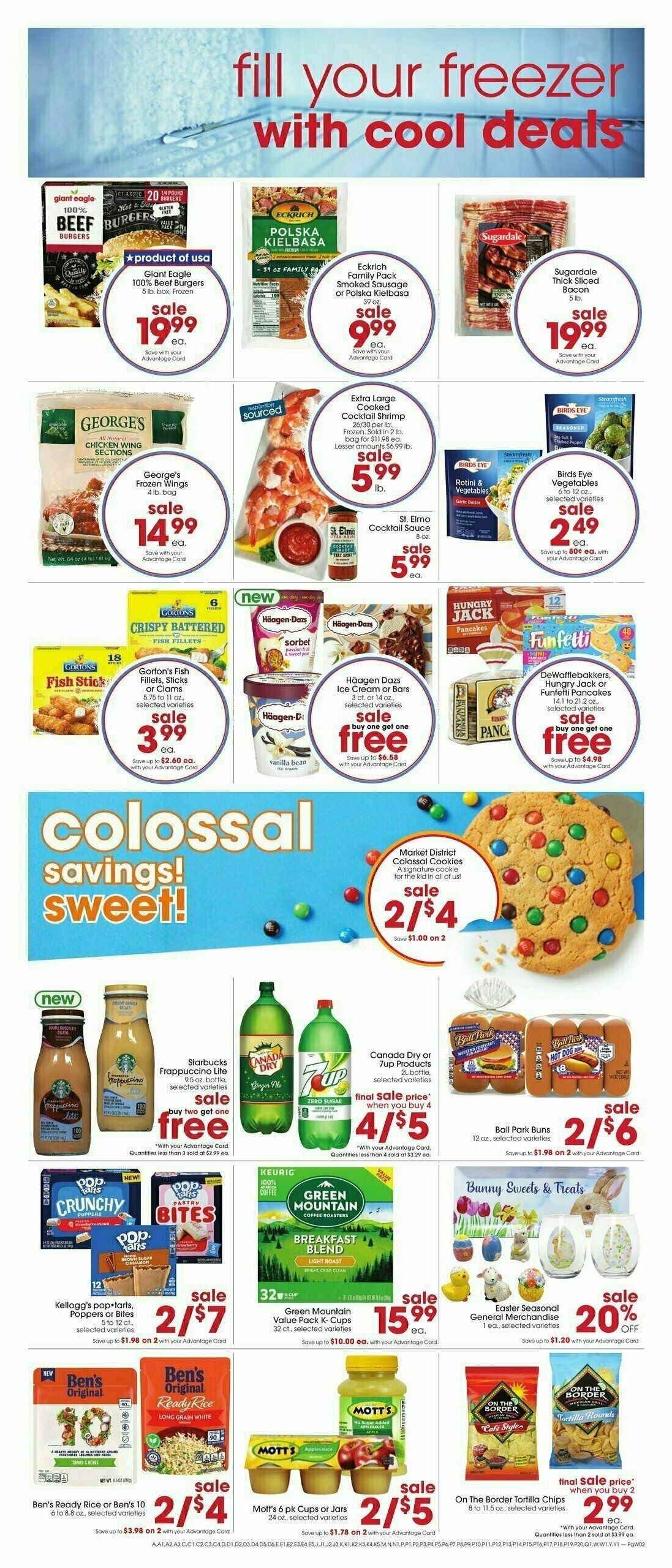 Giant Eagle Weekly Ad from March 20
