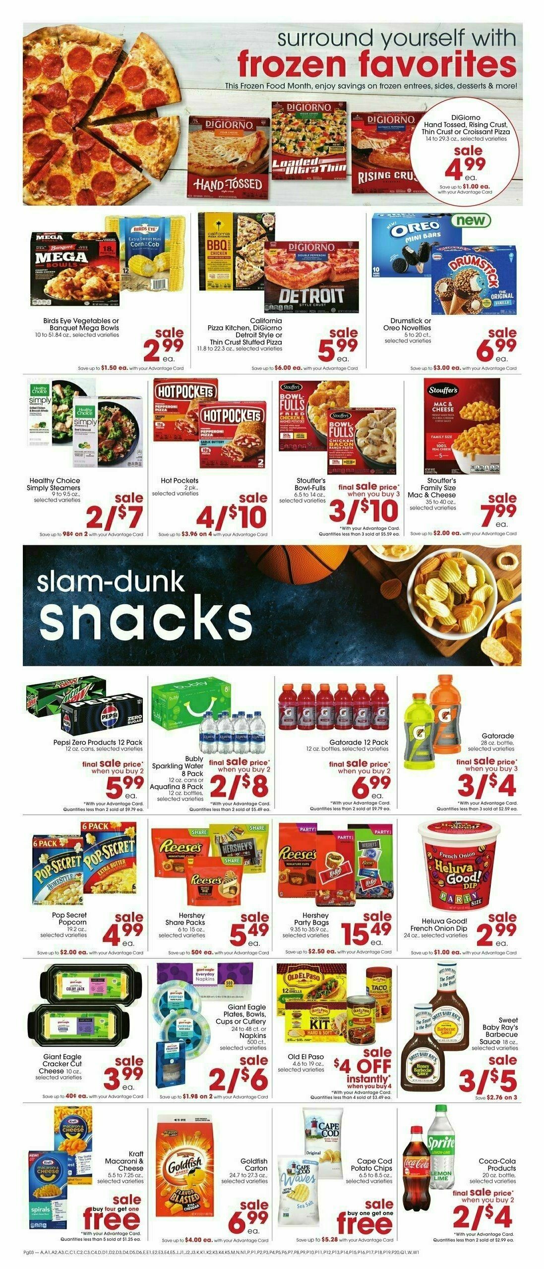Giant Eagle Weekly Ad from March 20