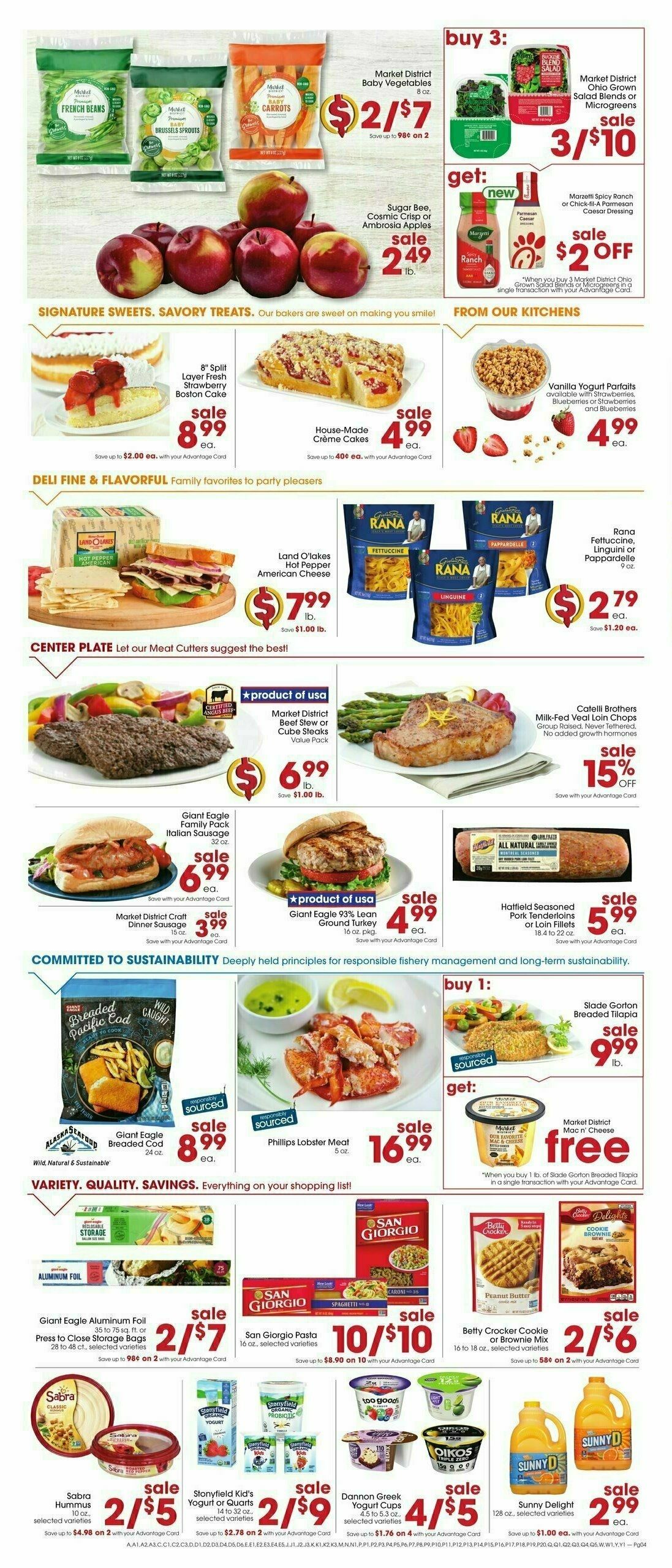 Giant Eagle Weekly Ad from March 27