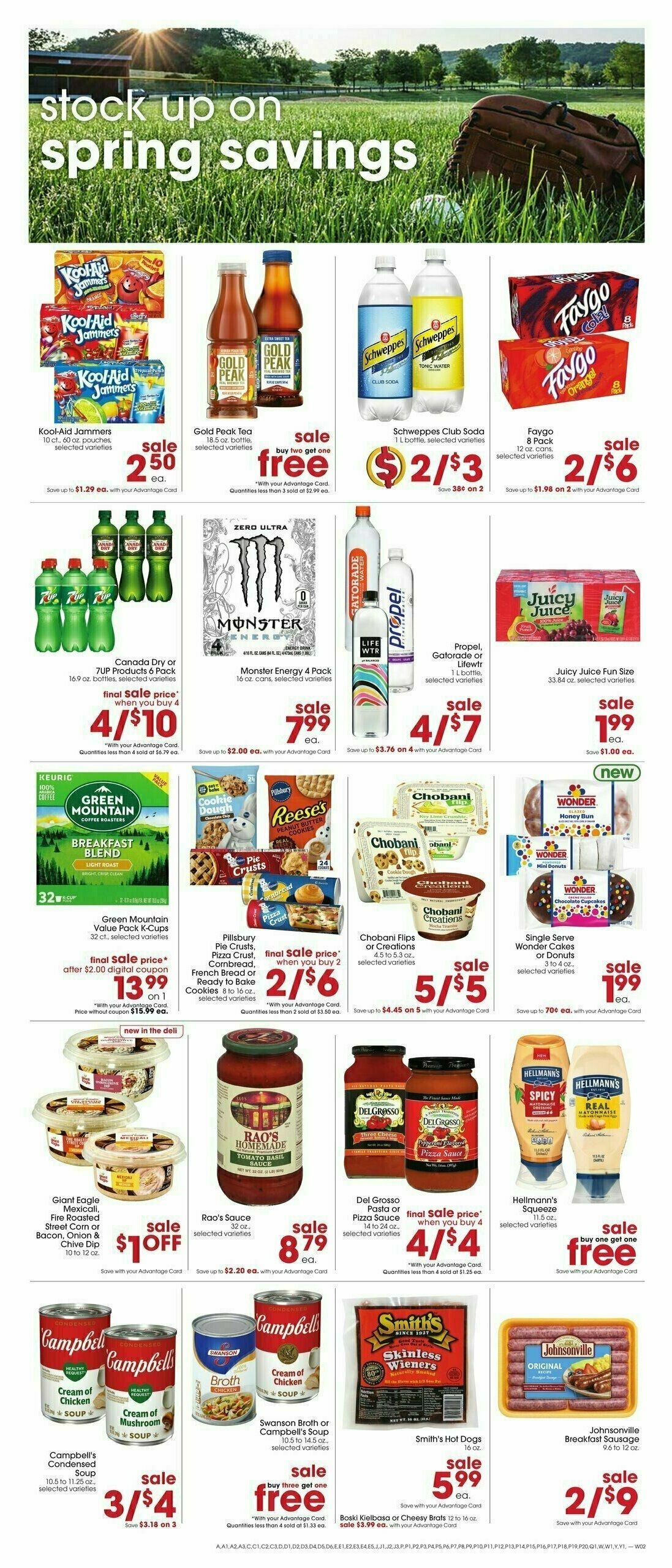 Giant Eagle Weekly Ad from April 3