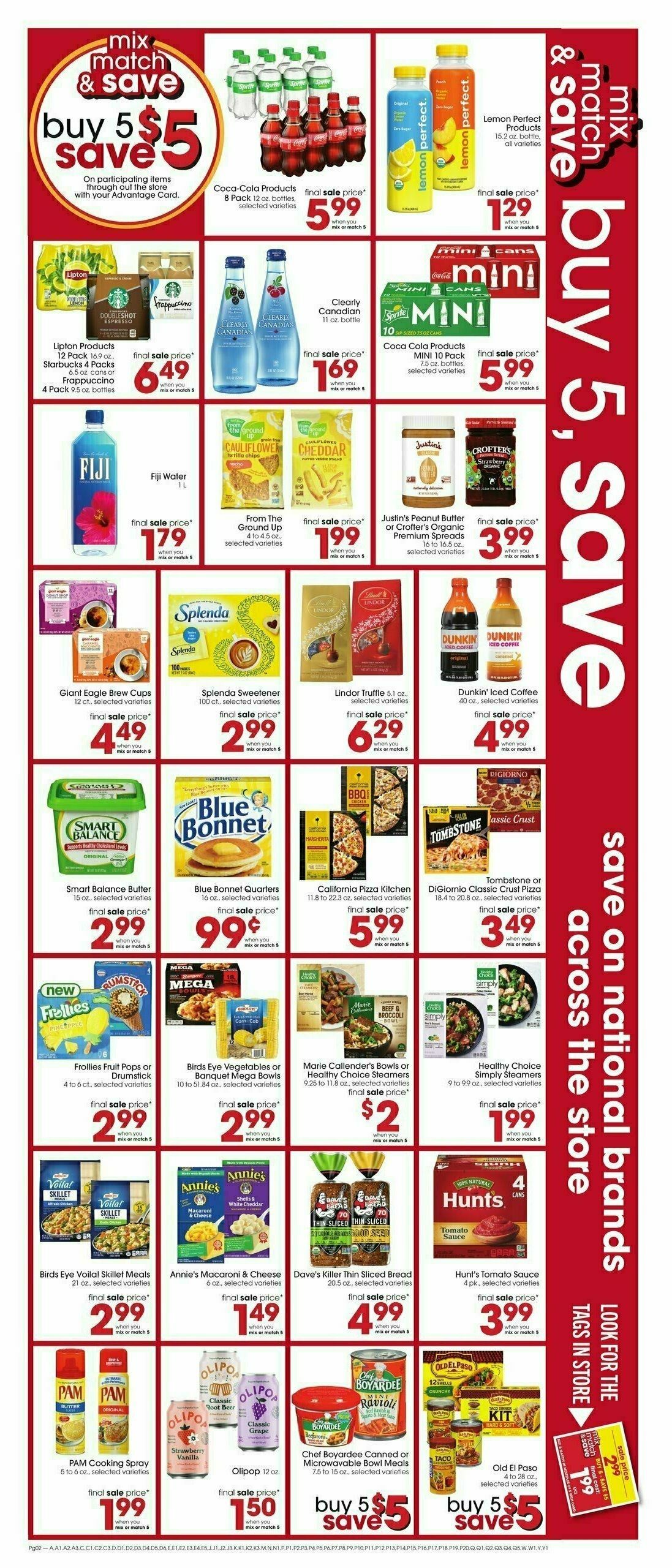 Giant Eagle Weekly Ad from April 3