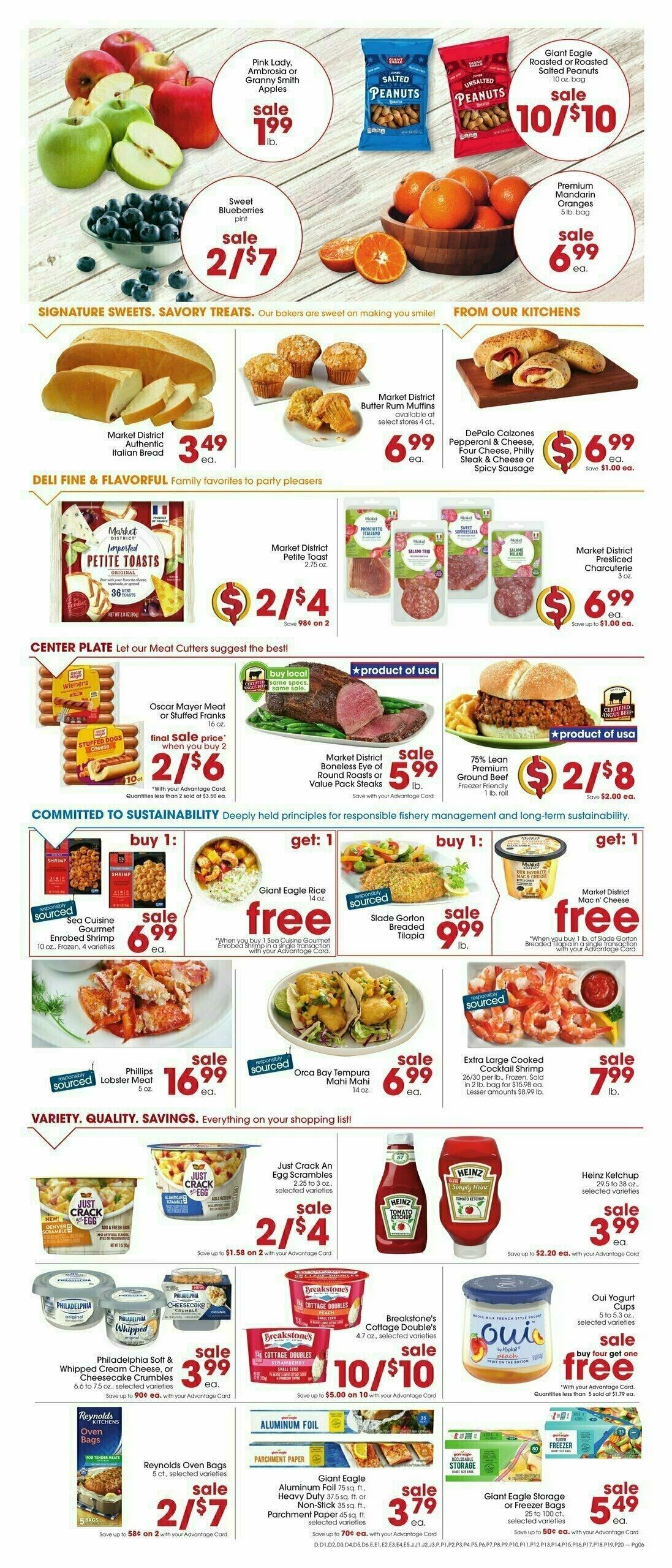 Giant Eagle Weekly Ad from April 3