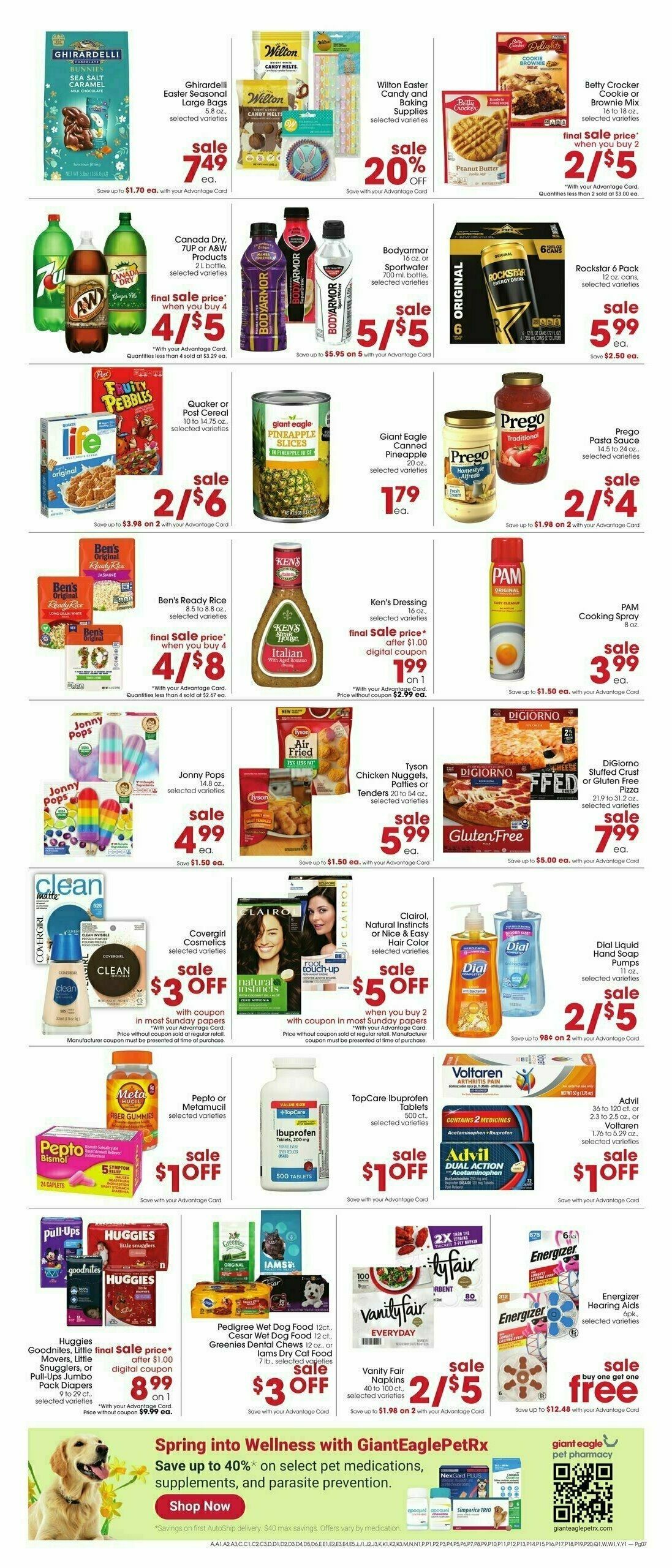 Giant Eagle Weekly Ad from April 10