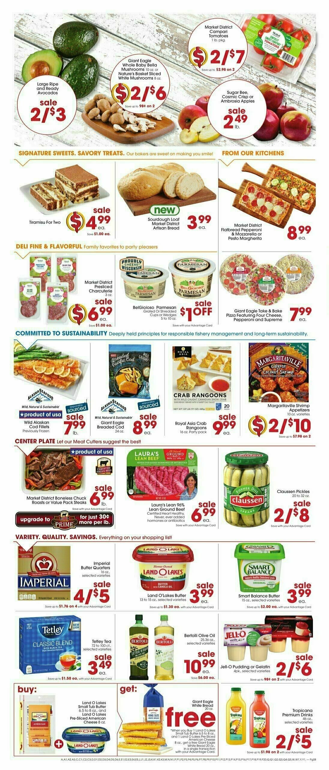 Giant Eagle Weekly Ad from April 10