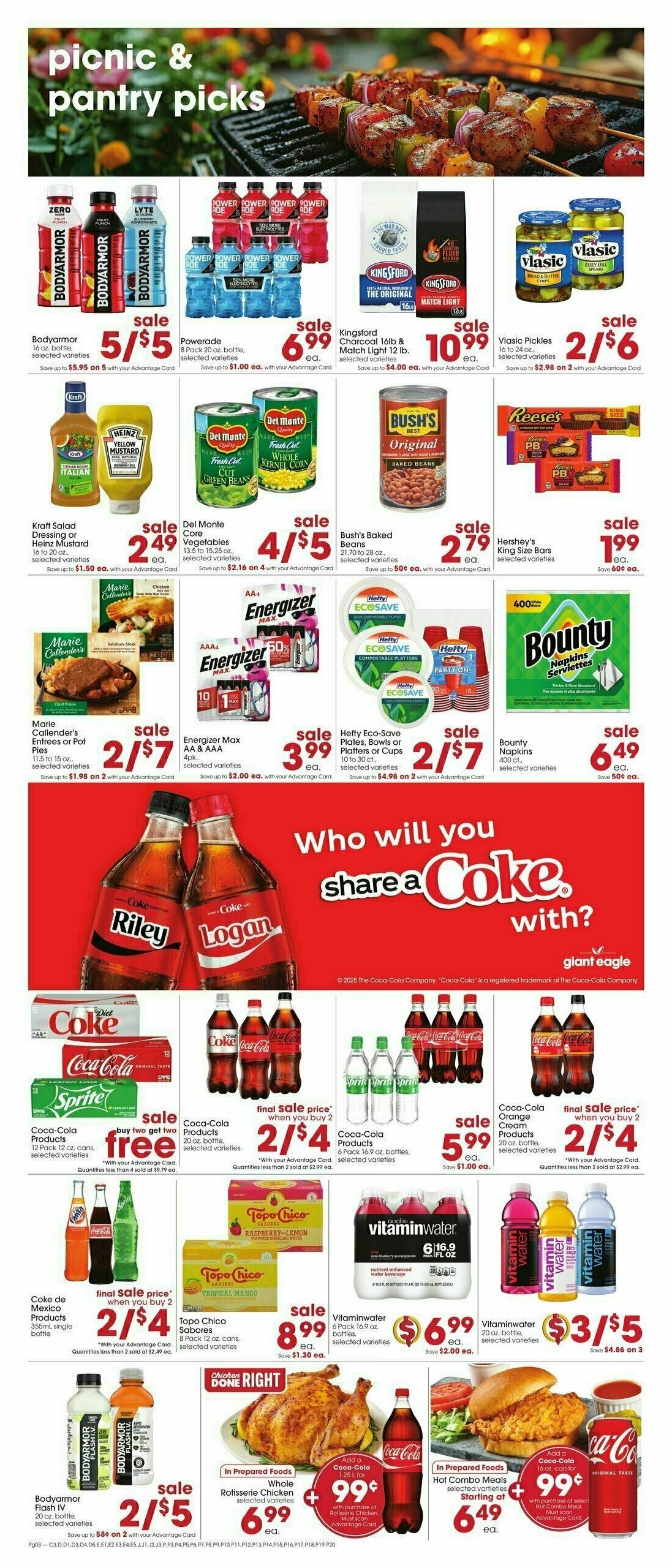Giant Eagle Weekly Ad from April 17