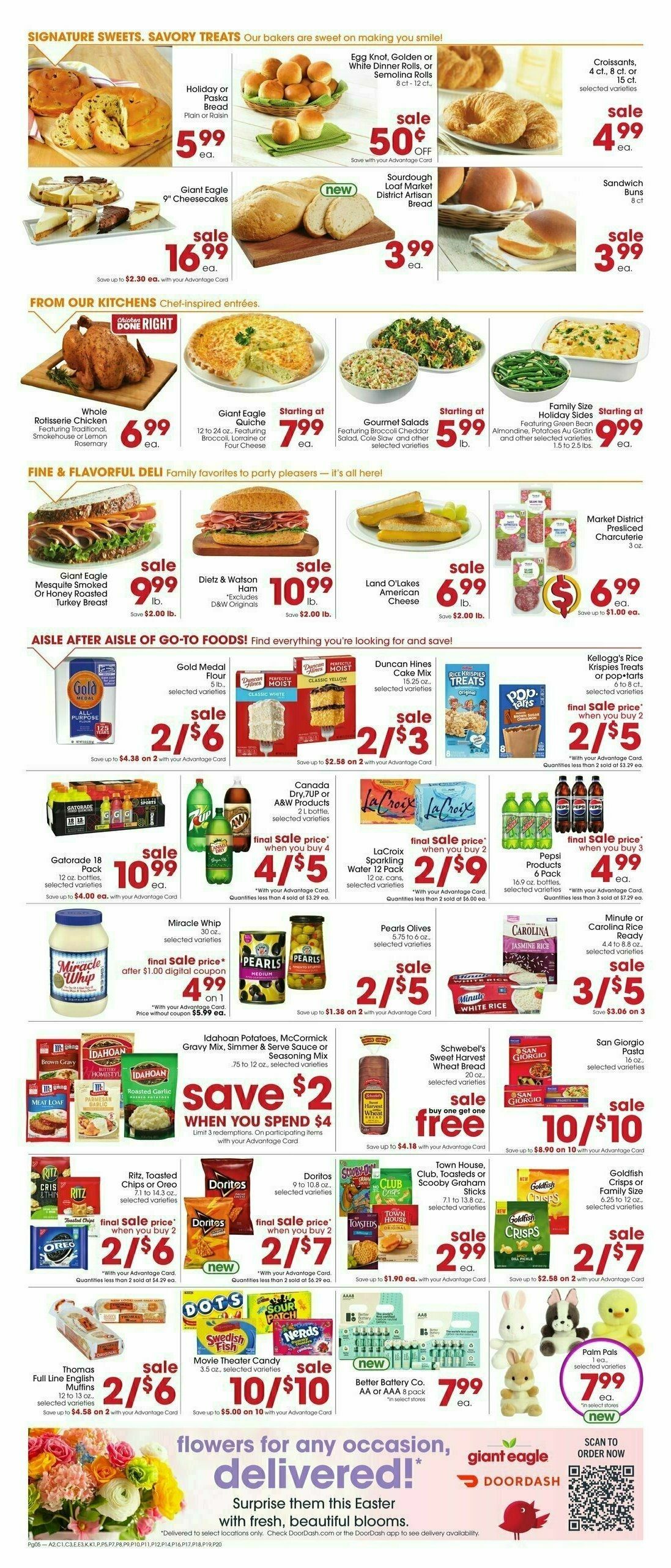 Giant Eagle Weekly Ad from April 17