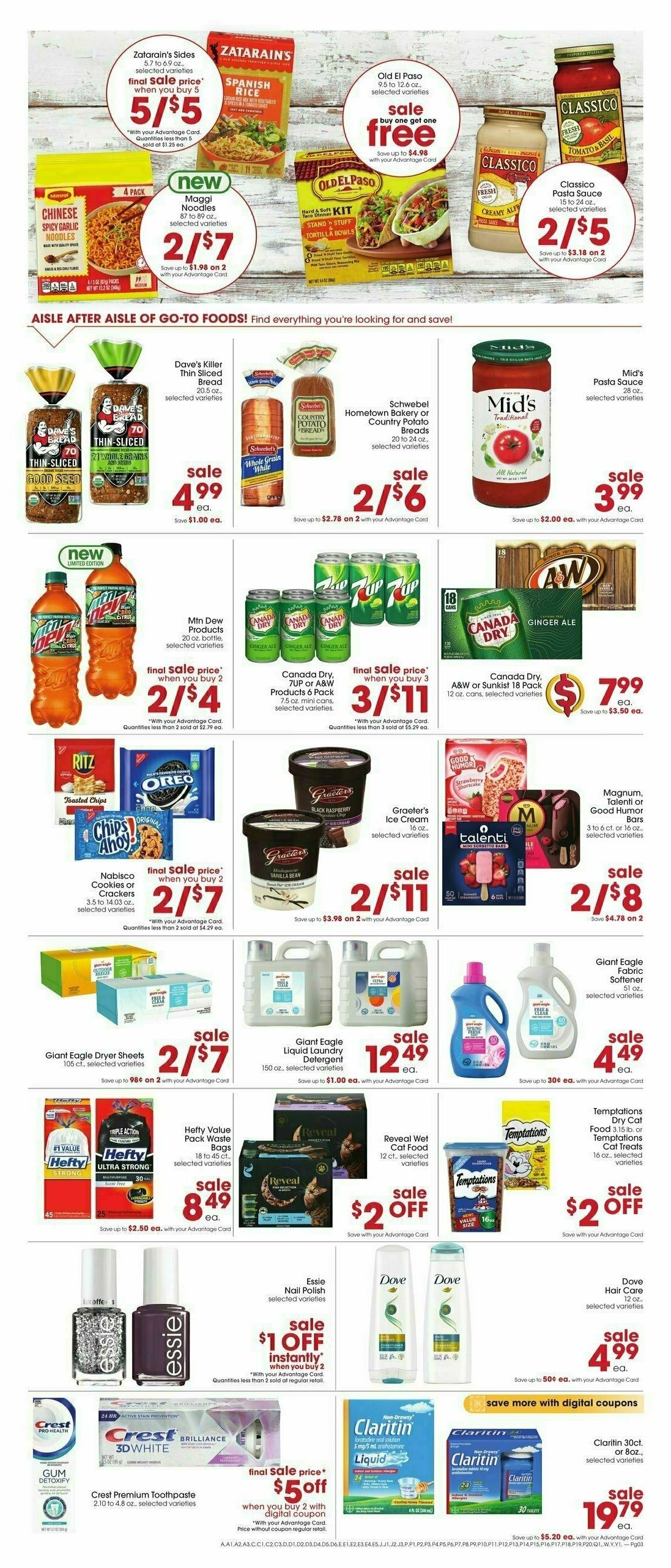 Giant Eagle Weekly Ad from April 24
