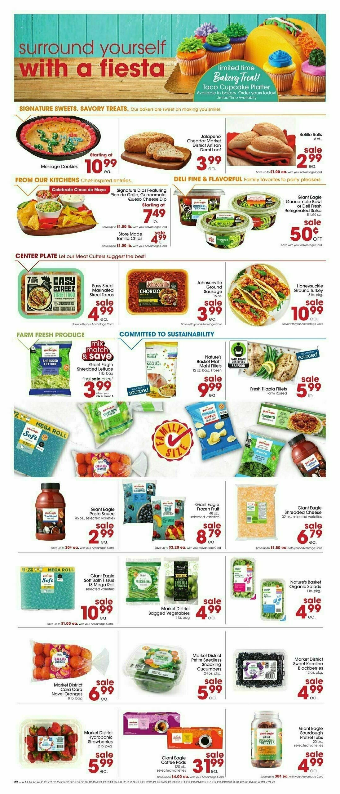 Giant Eagle Weekly Ad from May 1
