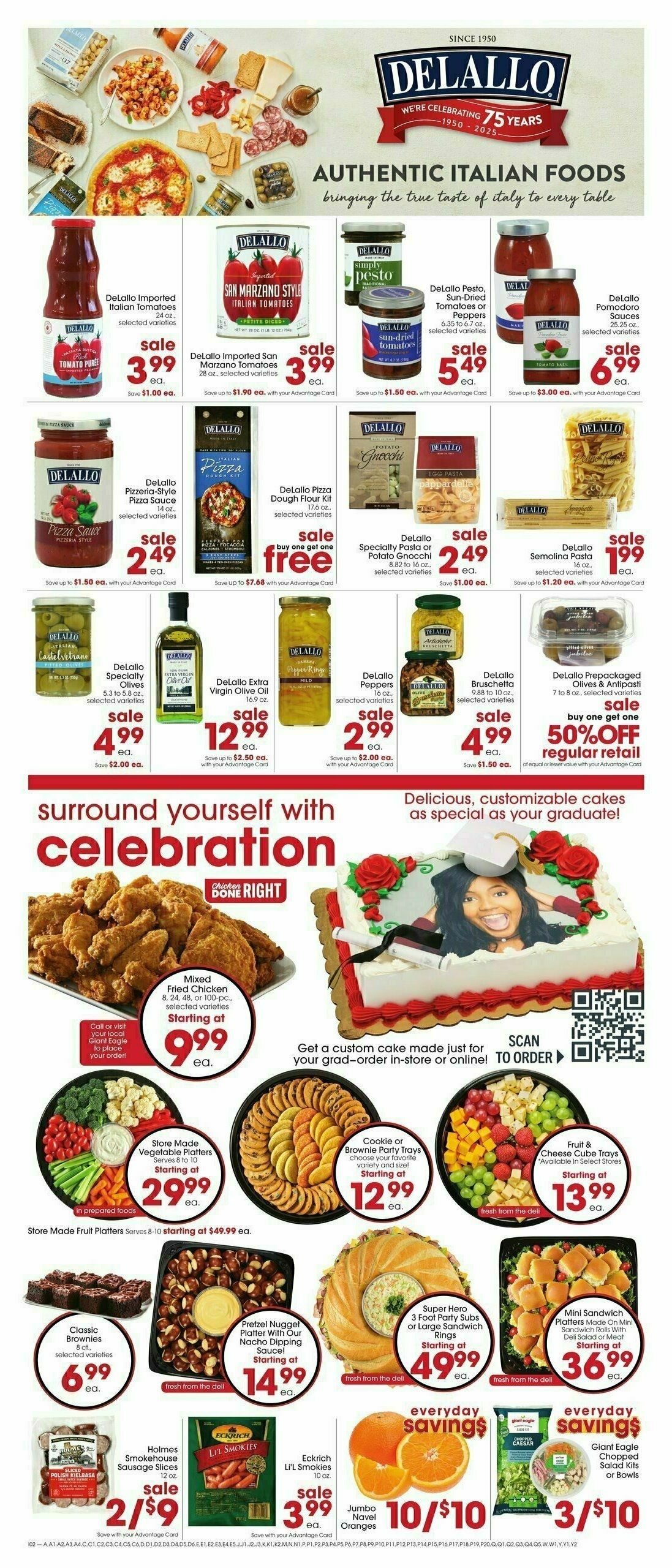 Giant Eagle Weekly Ad from May 8