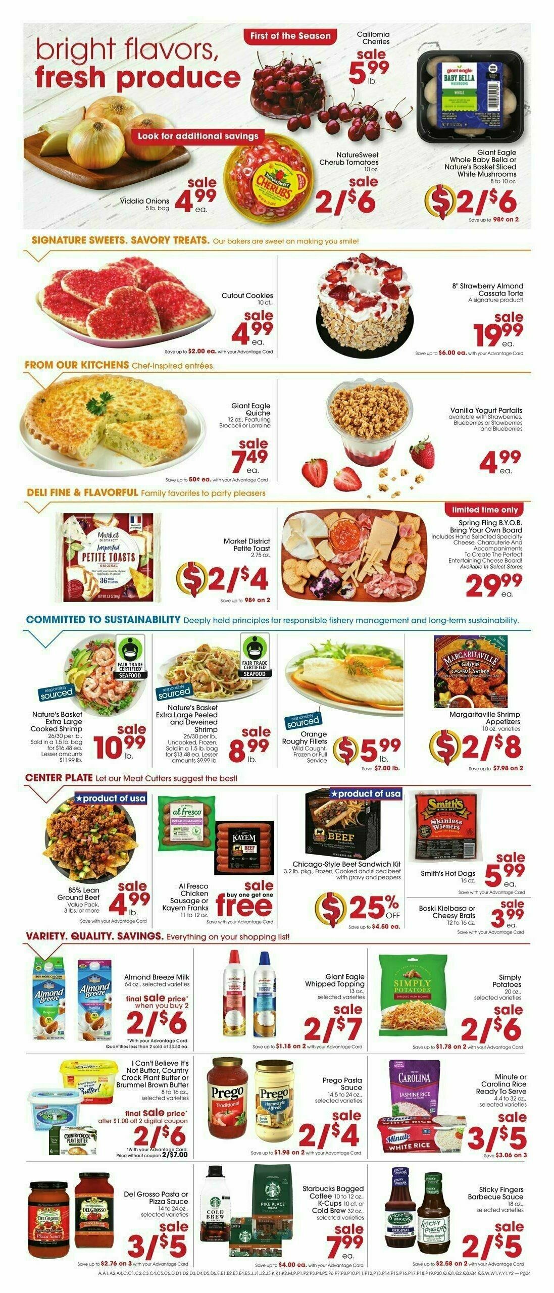 Giant Eagle Weekly Ad from May 8