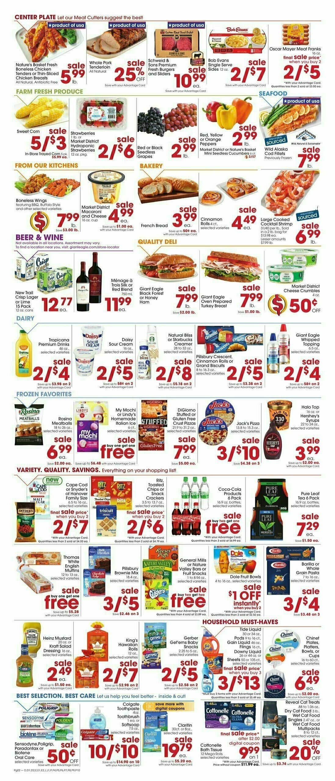 Giant Eagle Weekly Ad from May 15