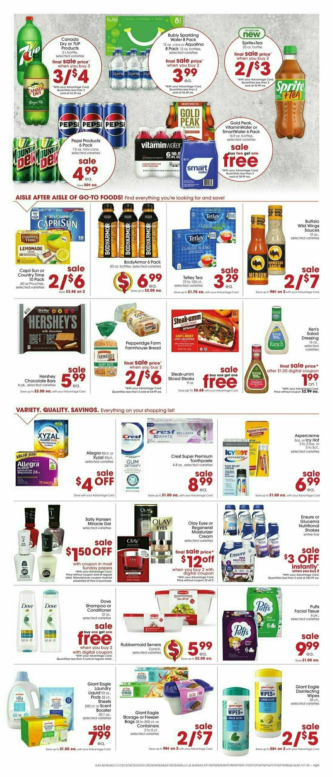 Giant Eagle Weekly Ad from May 15