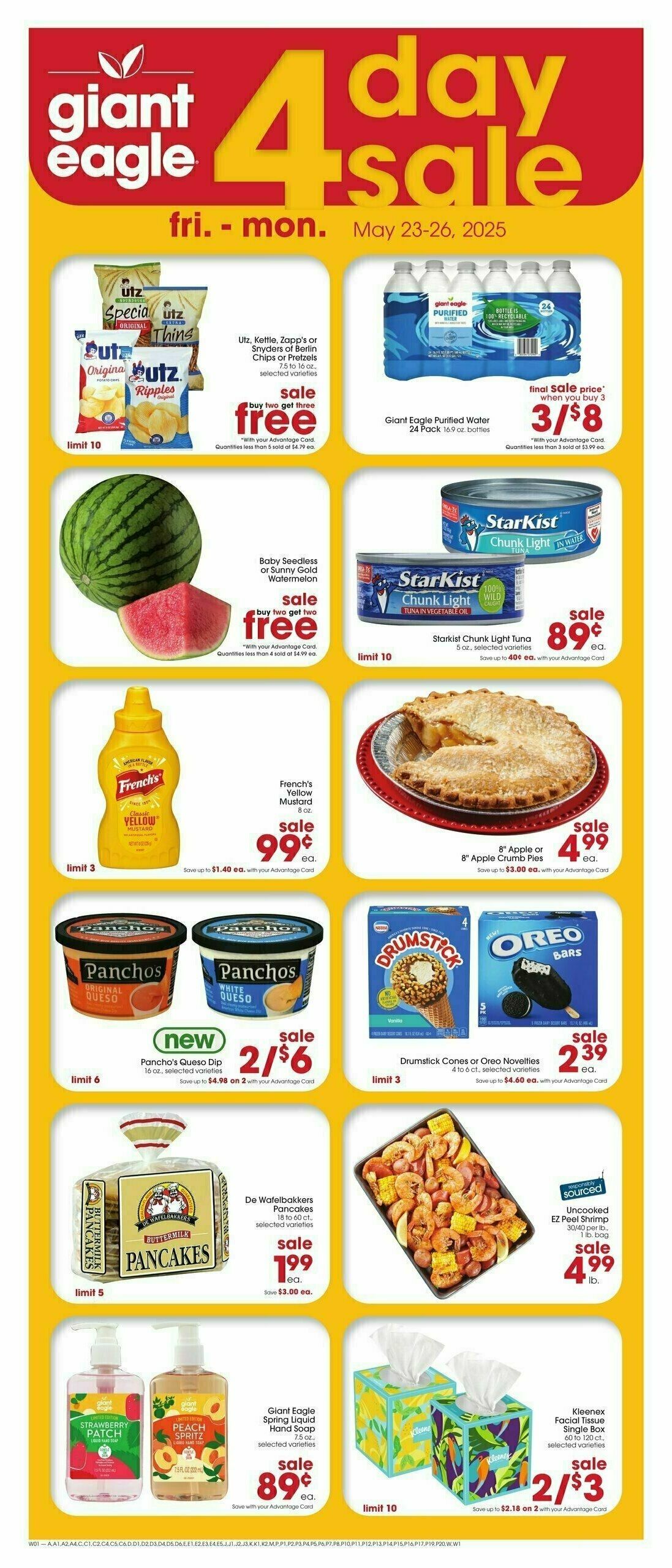Giant Eagle Weekly Ad from May 22