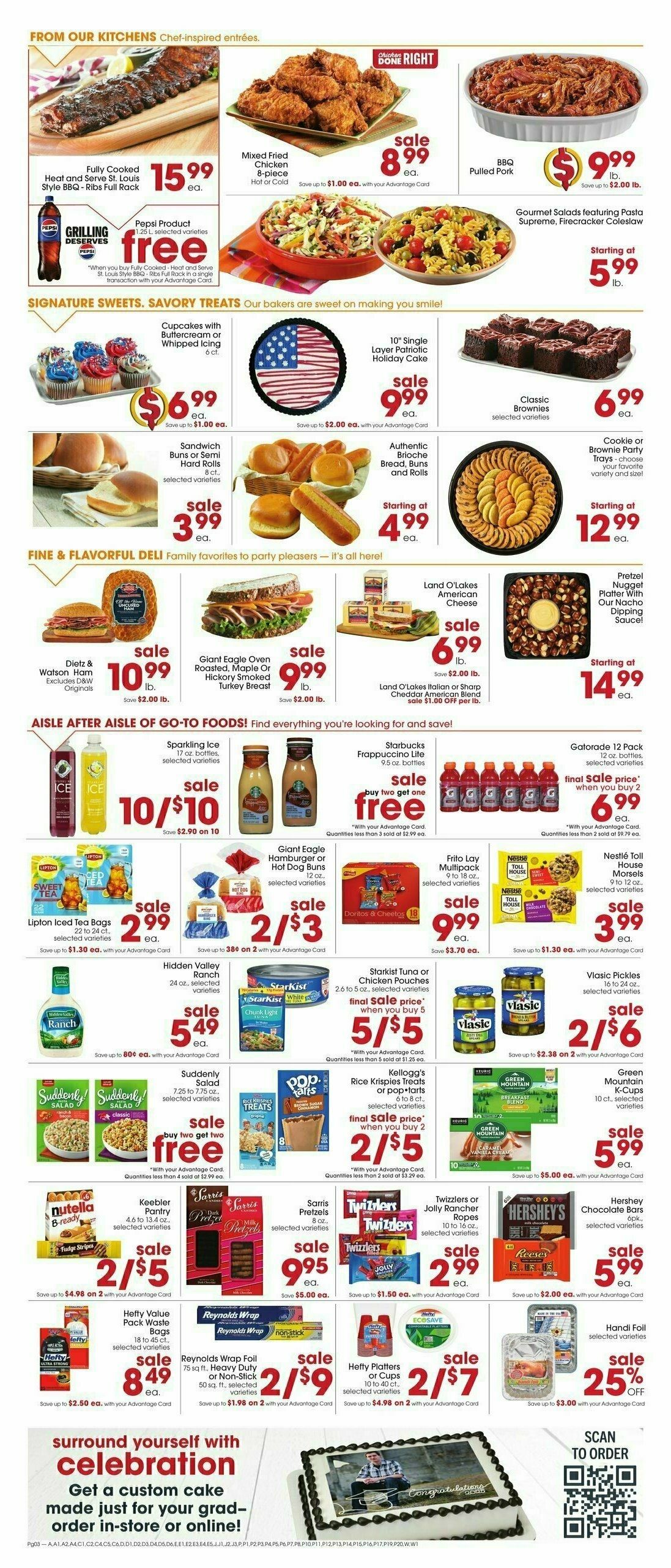 Giant Eagle Weekly Ad from May 22