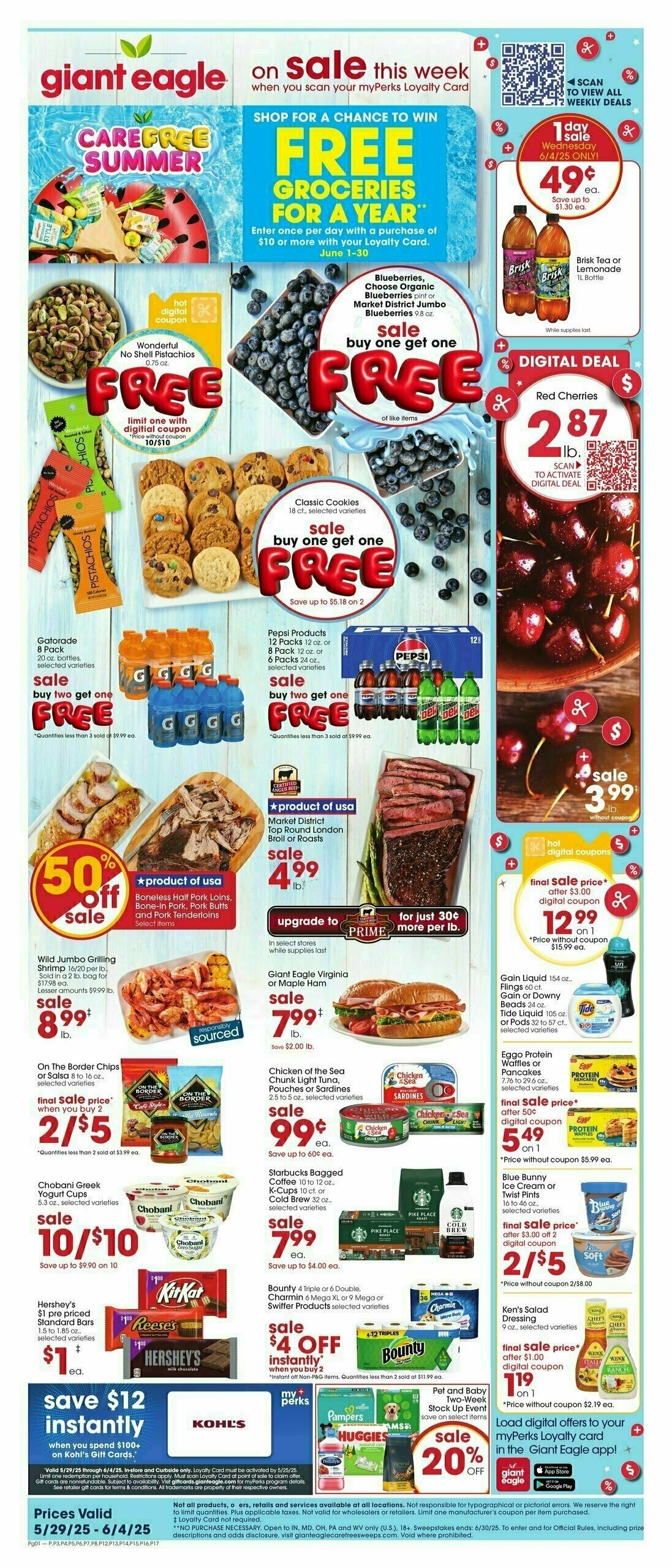 Giant Eagle Weekly Ad from May 29
