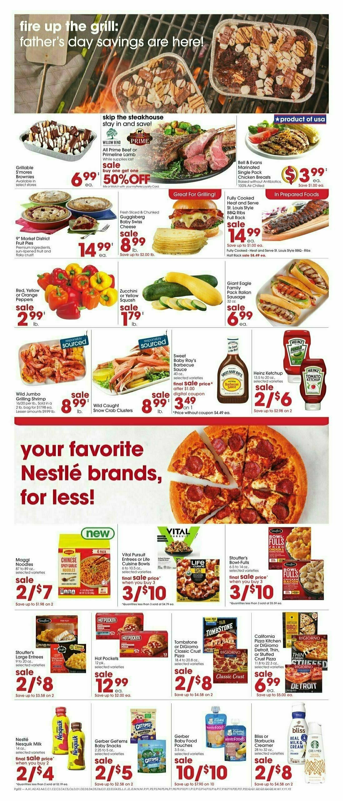Giant Eagle Weekly Ad from June 12