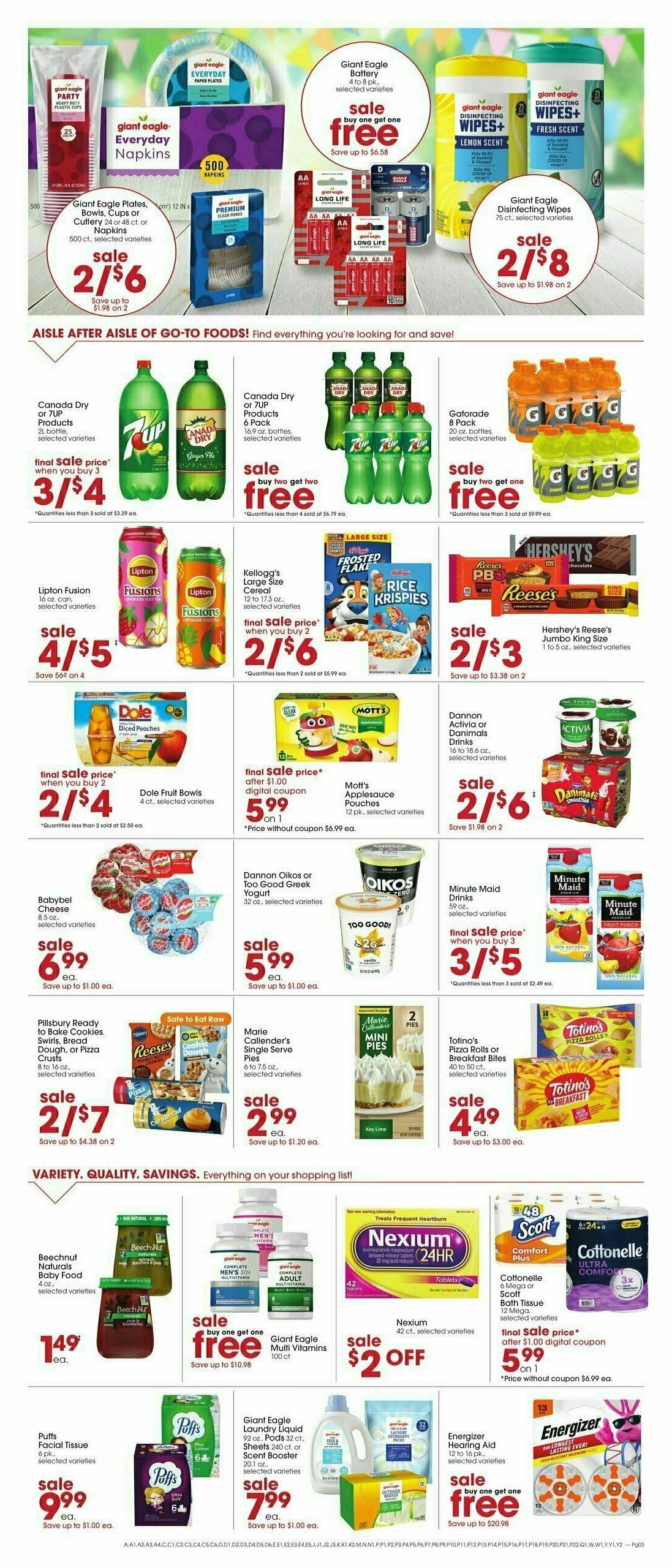 Giant Eagle Weekly Ad from June 12
