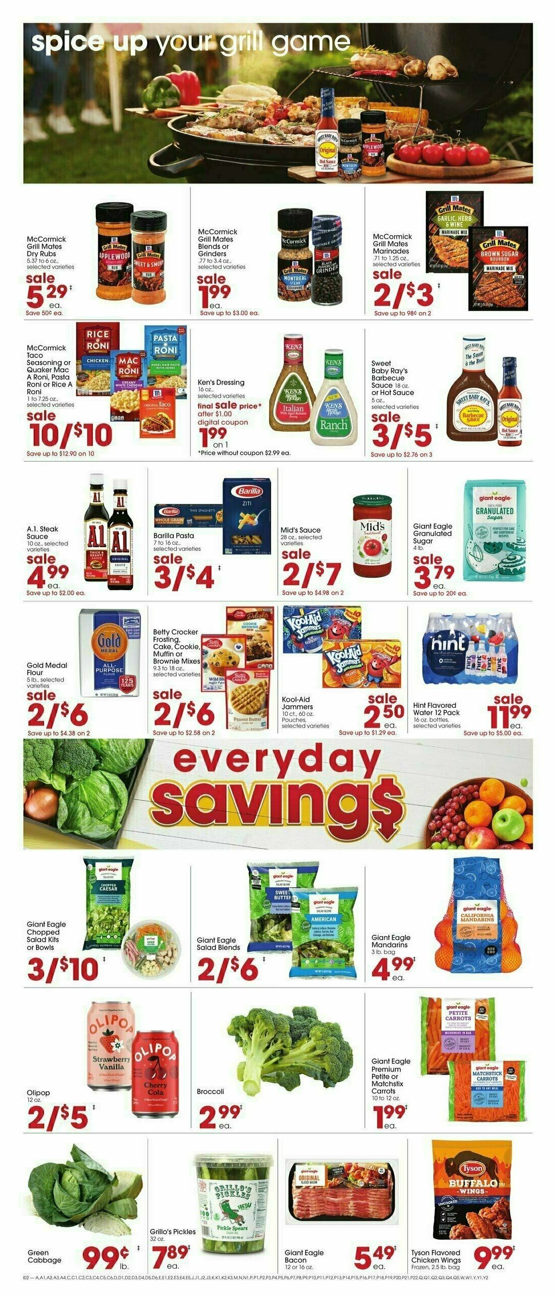 Giant Eagle Weekly Ad from June 19