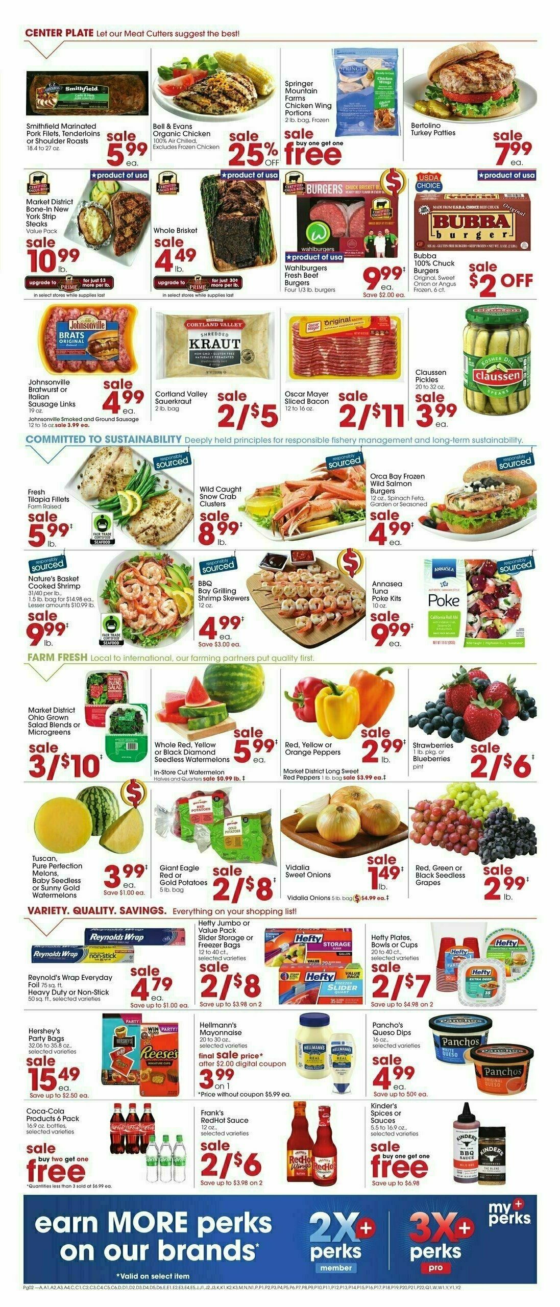 Giant Eagle Weekly Ad from June 26