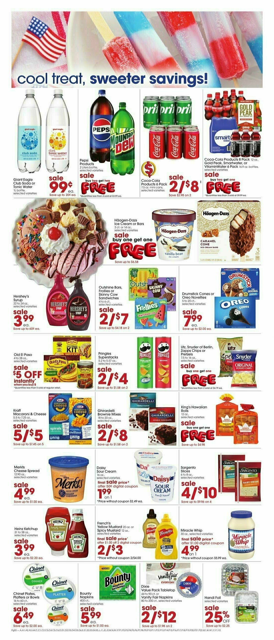 Giant Eagle Weekly Ad from June 26
