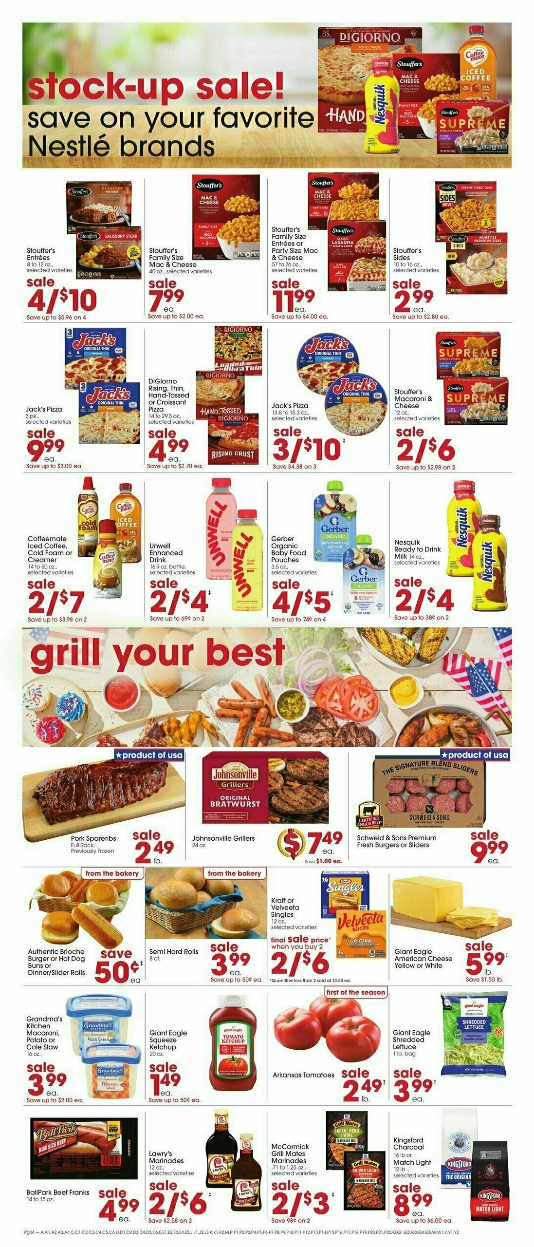 Giant Eagle Weekly Ad from June 26