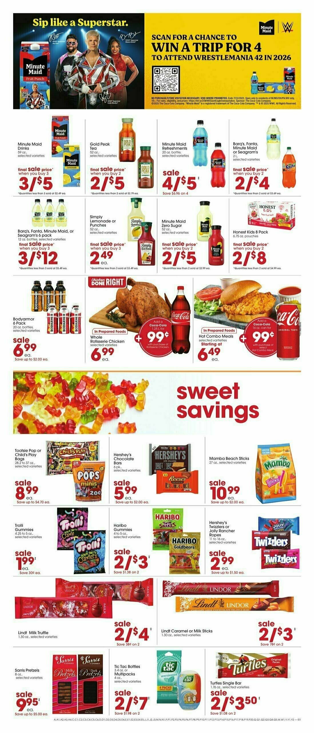 Giant Eagle Weekly Ad from July 3