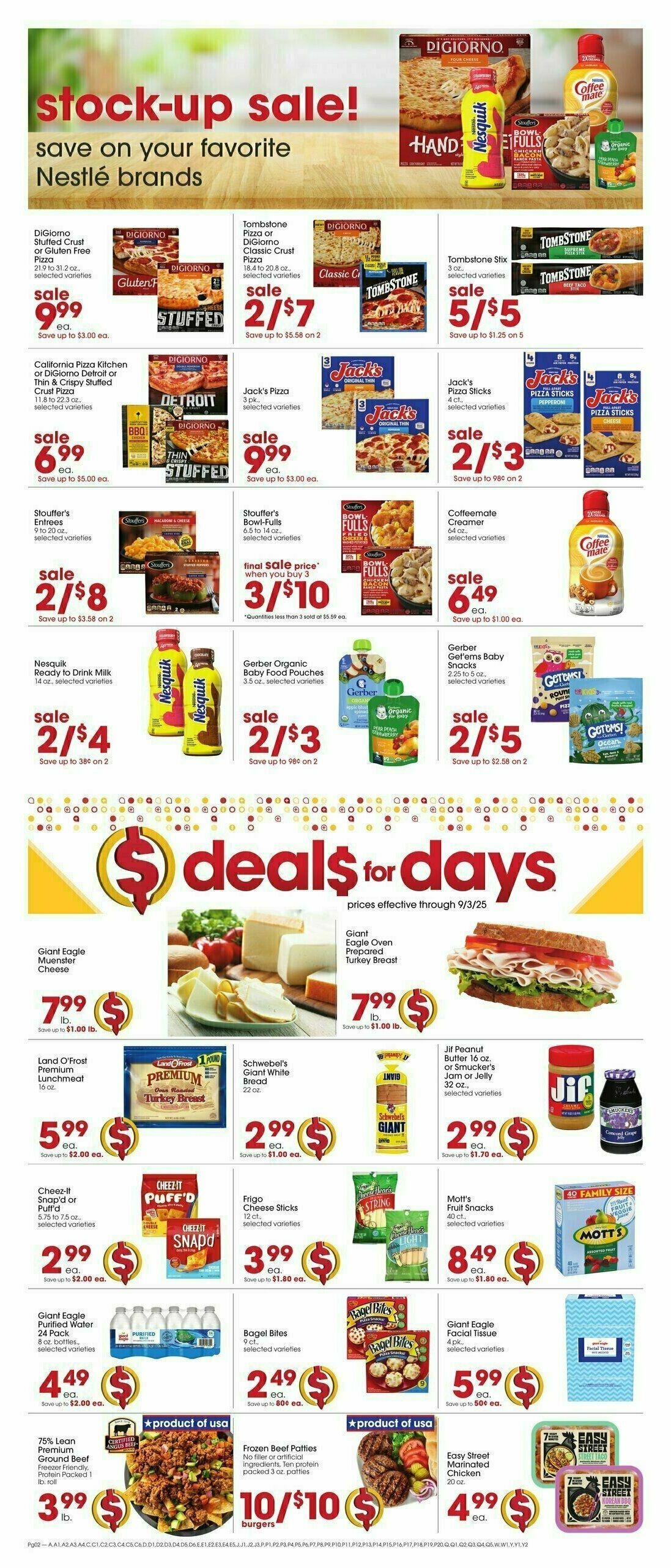 Giant Eagle Weekly Ad from July 10