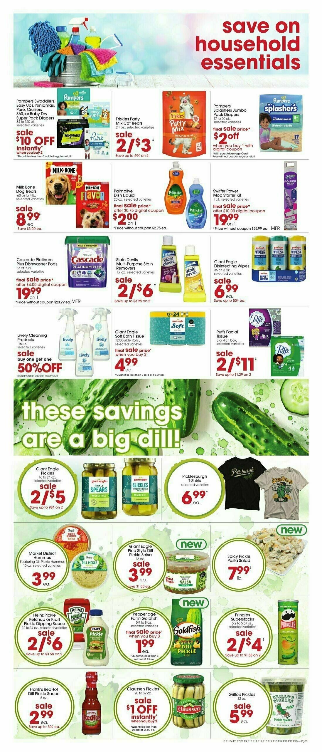 Giant Eagle Weekly Ad from July 10