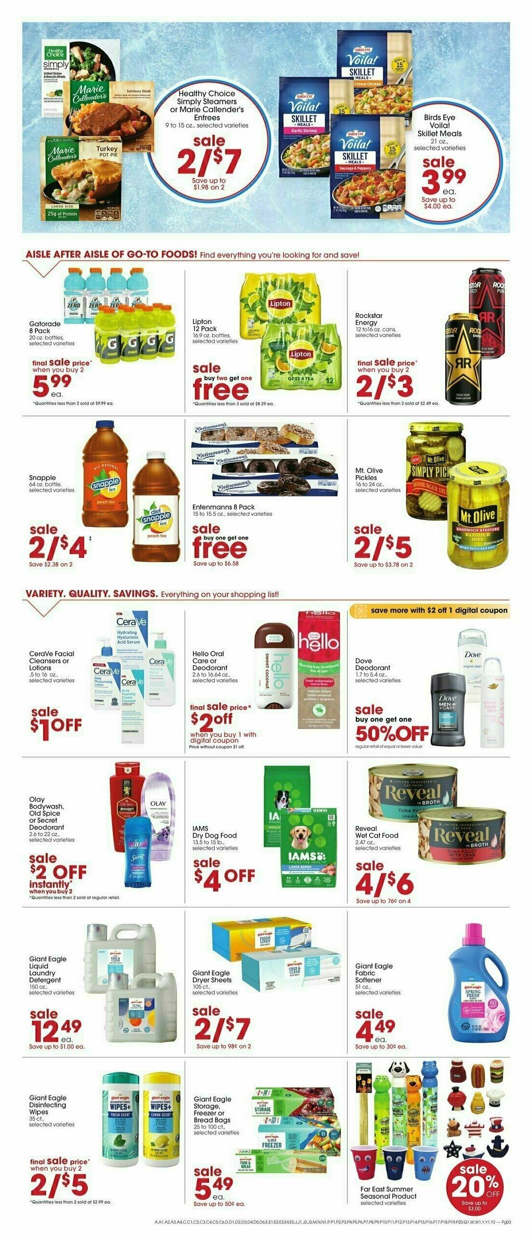 Giant Eagle Weekly Ad from July 24