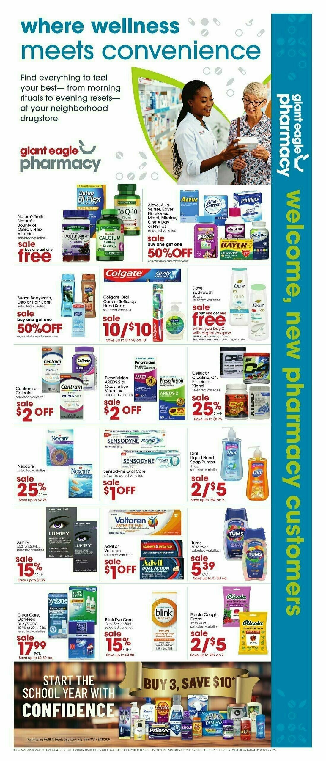 Giant Eagle Weekly Ad from July 31