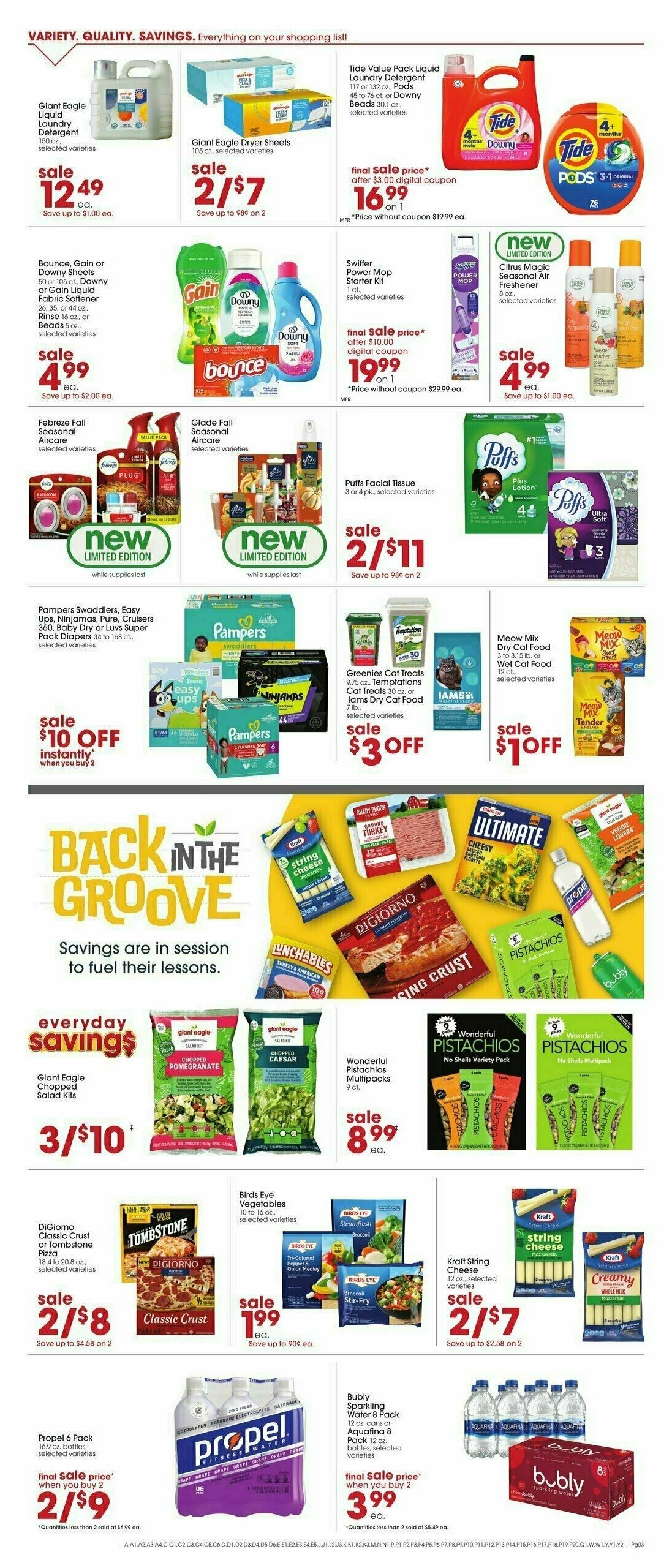 Giant Eagle Weekly Ad from July 31