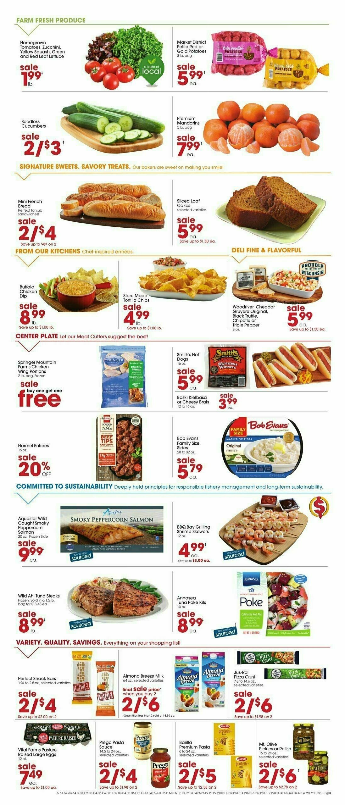 Giant Eagle Weekly Ad from August 7
