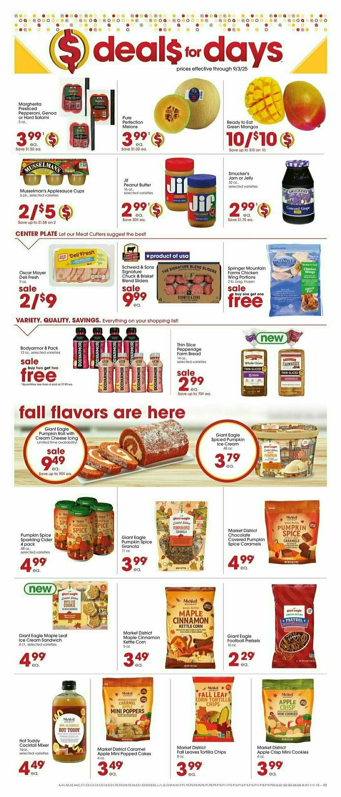 Giant Eagle Weekly Ad from August 14